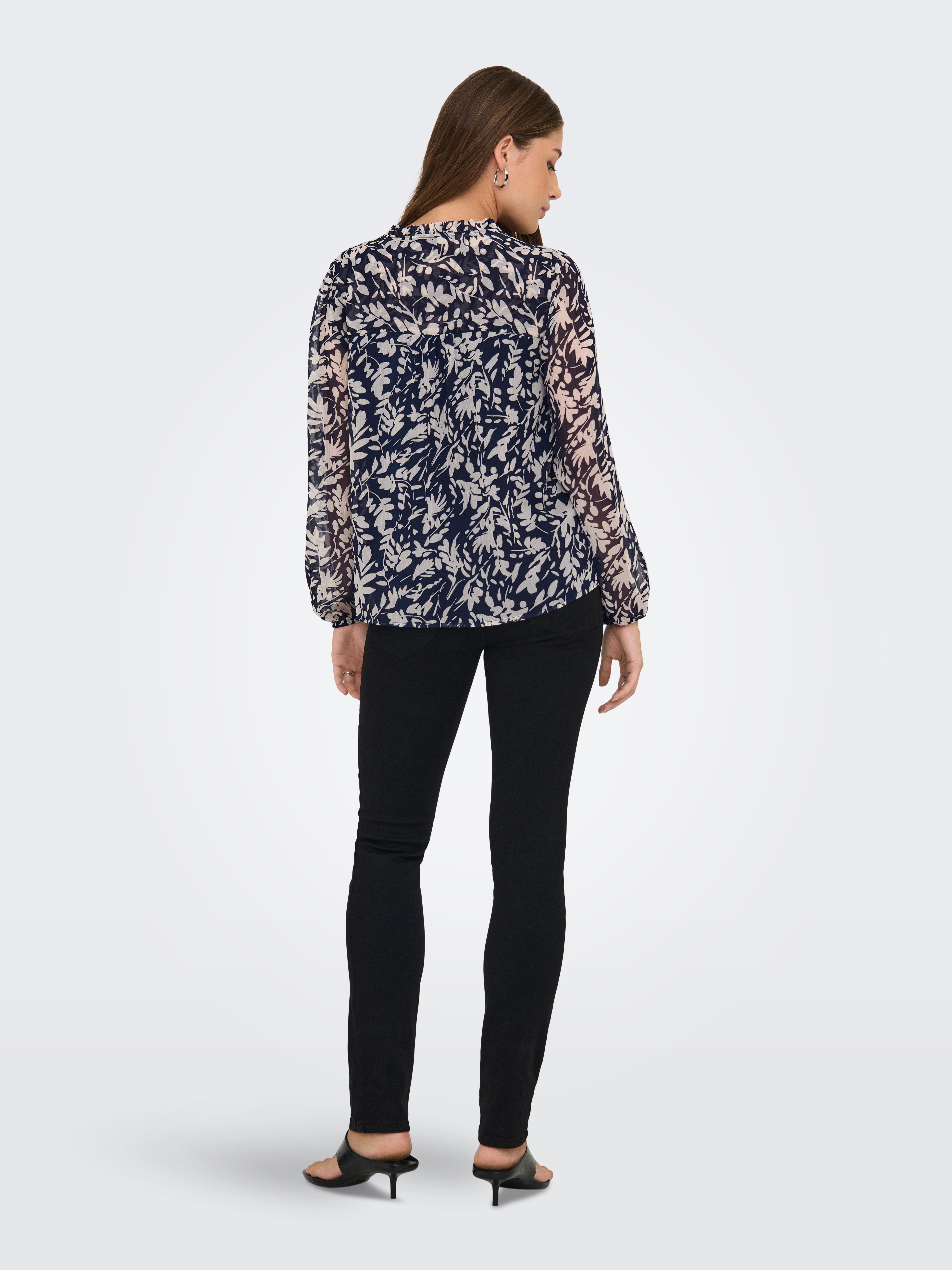 Only Chiffon blouse ONLDITSY L/S BLOUSE WVN