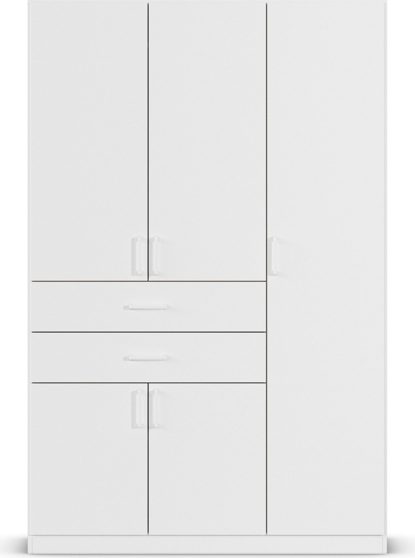 rauch Draaideurkast Kledingkast kast garderobe MAIKA met decor-front 2 lades, in verschillende breedtes, hoogtes, kleuren, made in germany