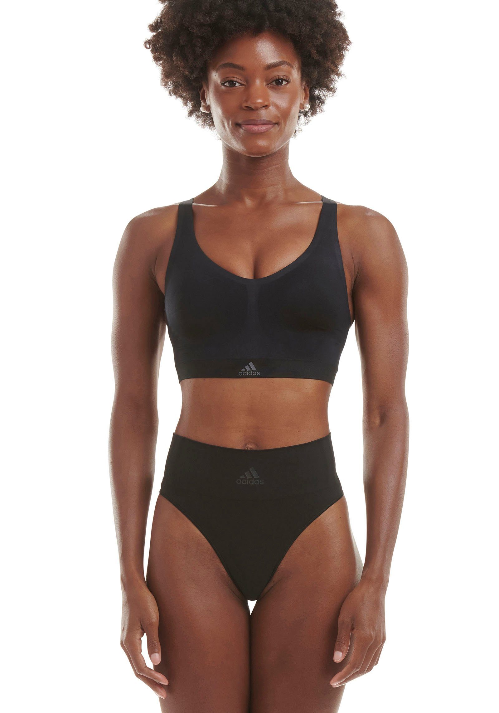 adidas Sportswear Tanga Active Seamless Micro Stretch met multidirectionele stretch en behoud van vorm (Set van 2)
