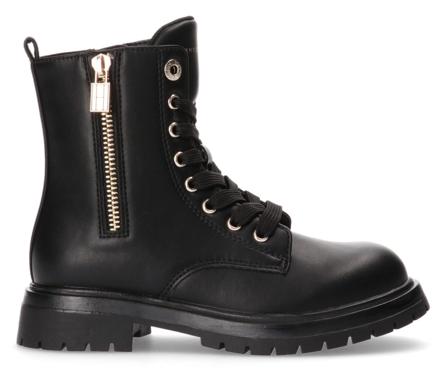 Tommy Hilfiger Veterschoenen chunky boots, plateaulaarzen, veterschoenen met hak