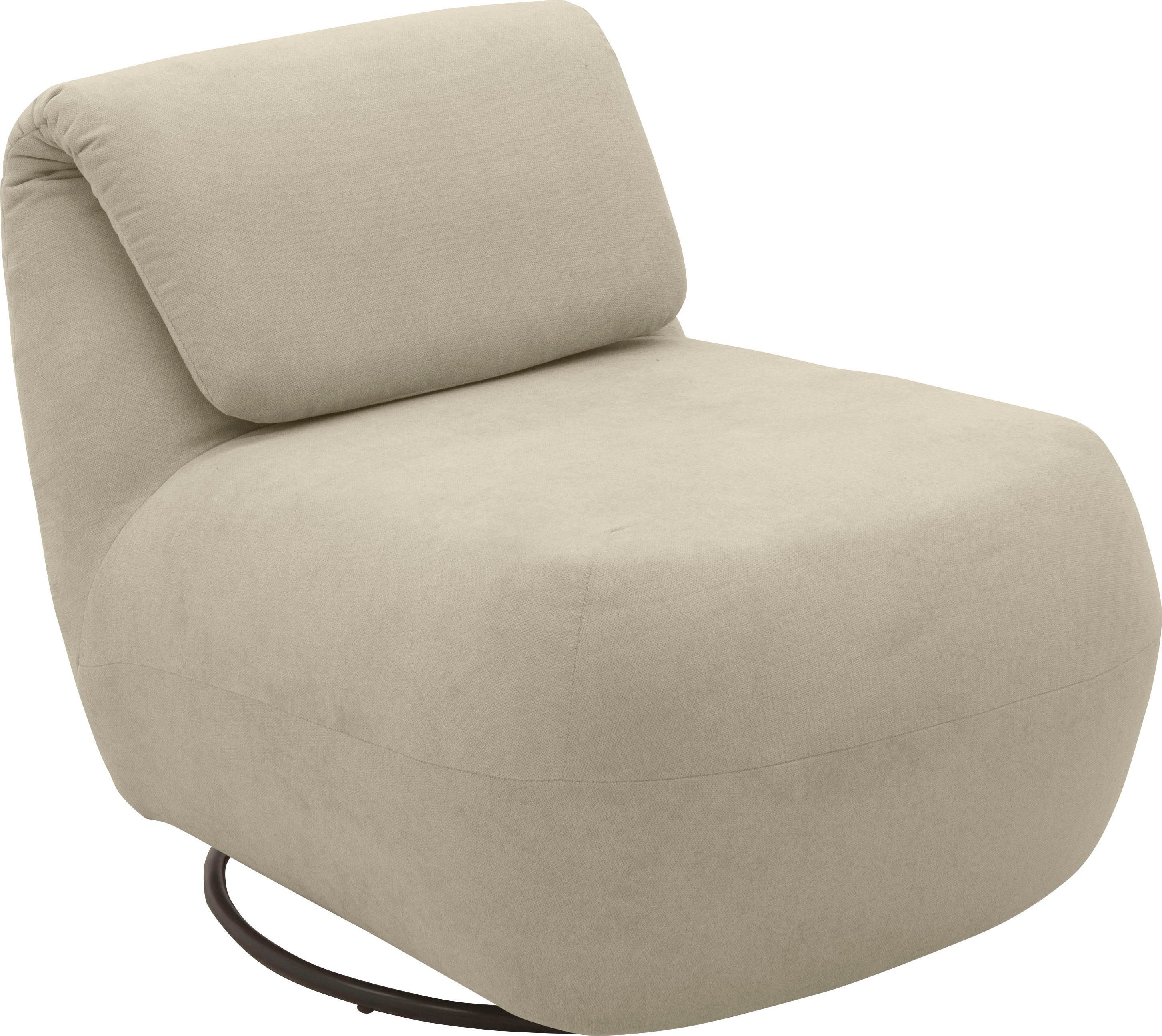 andas Relaxfauteuil Emberson stoel, rugleuning opklapbaar, draaistoel Verstelbare rugleuning, draaifunctie, naar keuze ook Swivel (wip) functie