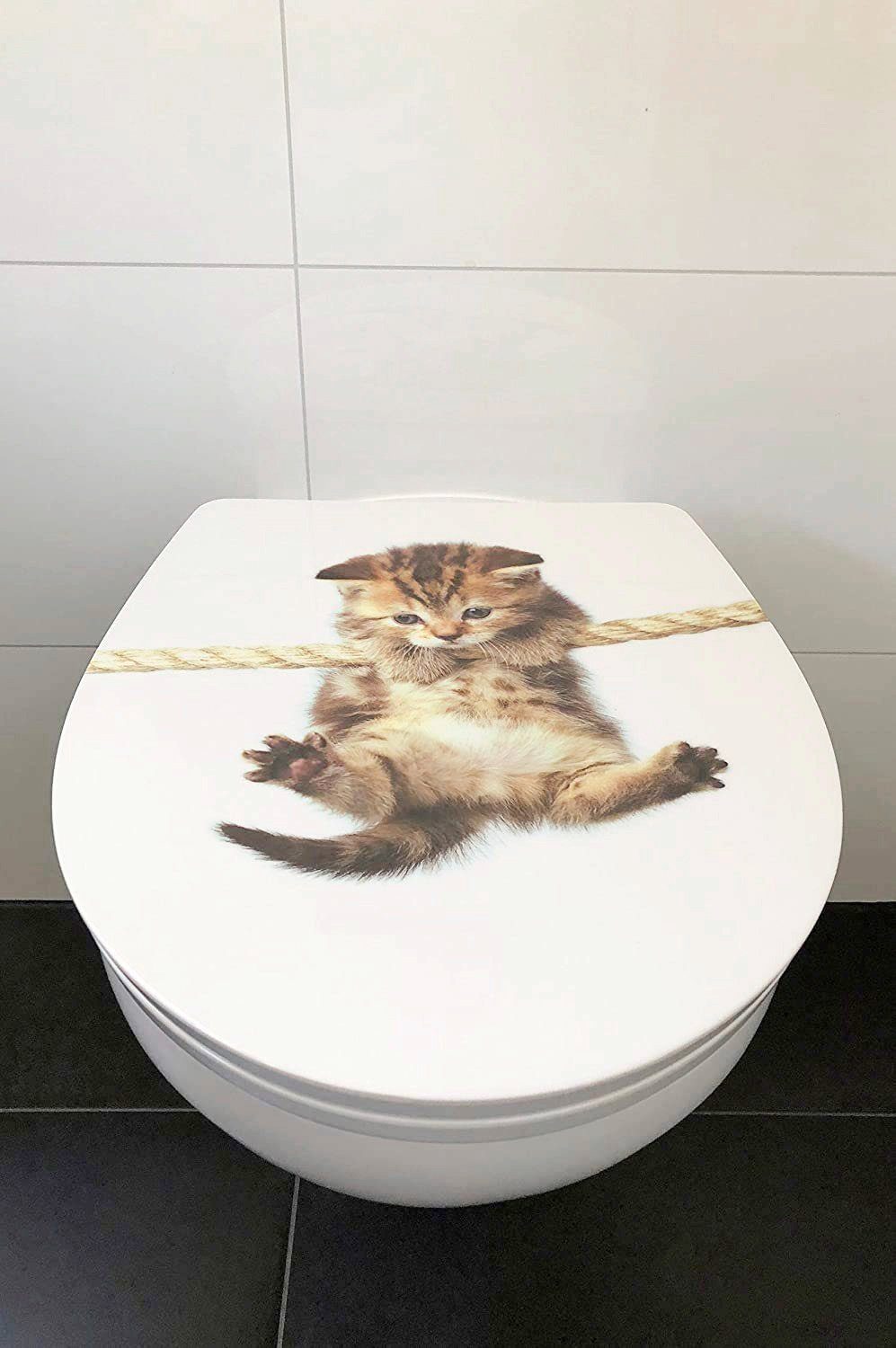 ADOB Toiletzitting CAT Soft-closemechanisme, voor het schoonmaken met één druk op de knop afneembaar