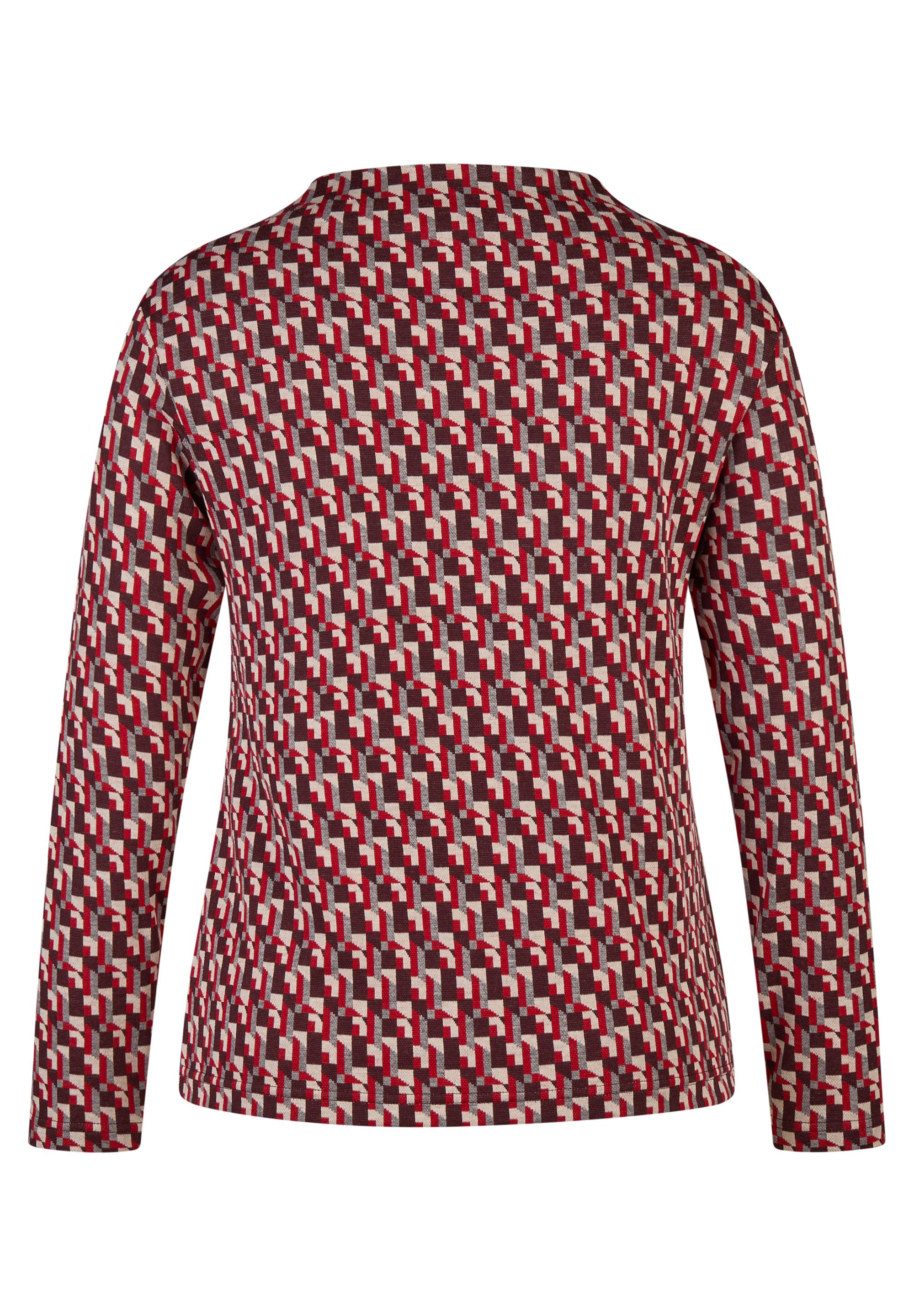 Rabe Shirt met lange mouwen met grafisch patroon