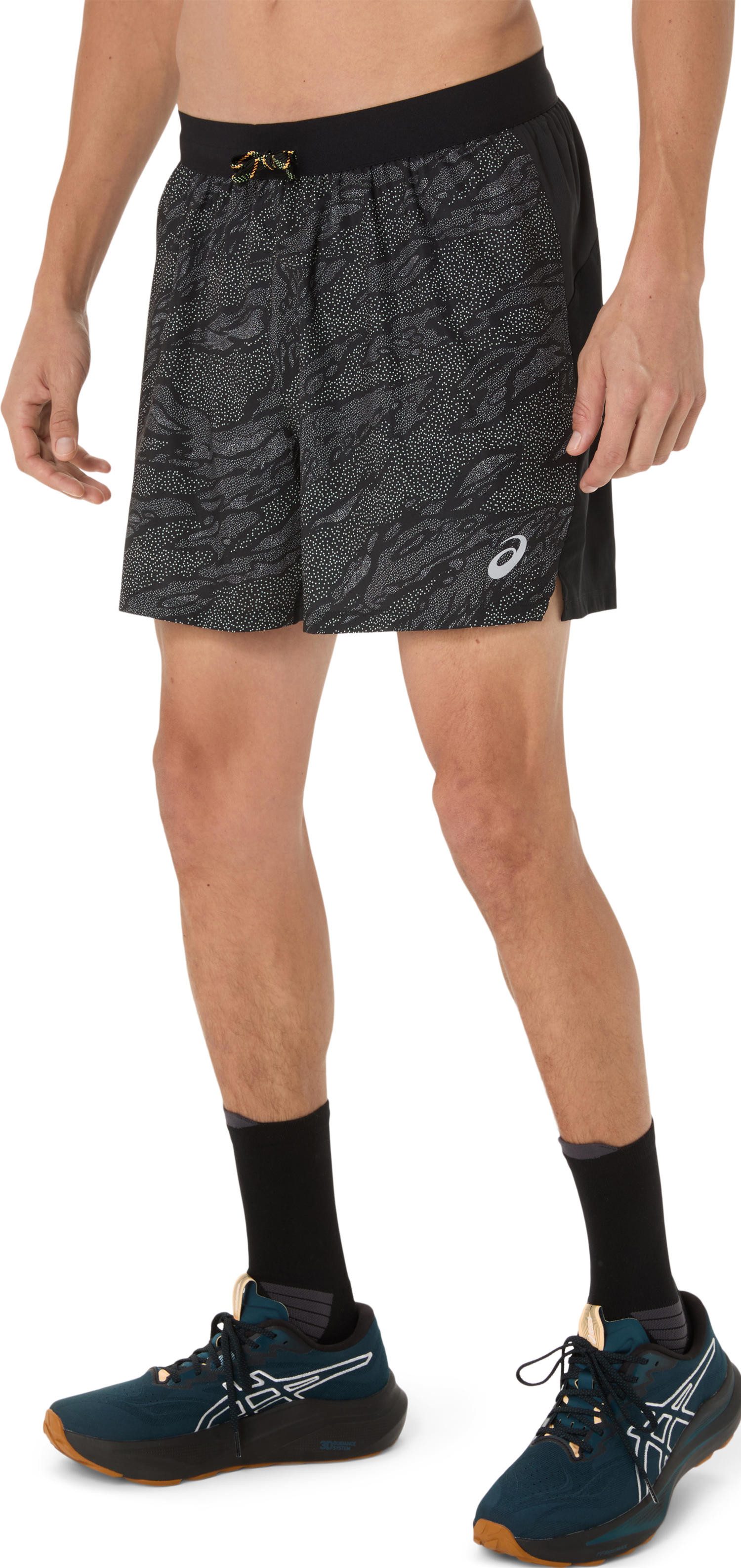Asics Runningshort FUJITRAIL ALL OVER PRINT 5IN SHORT