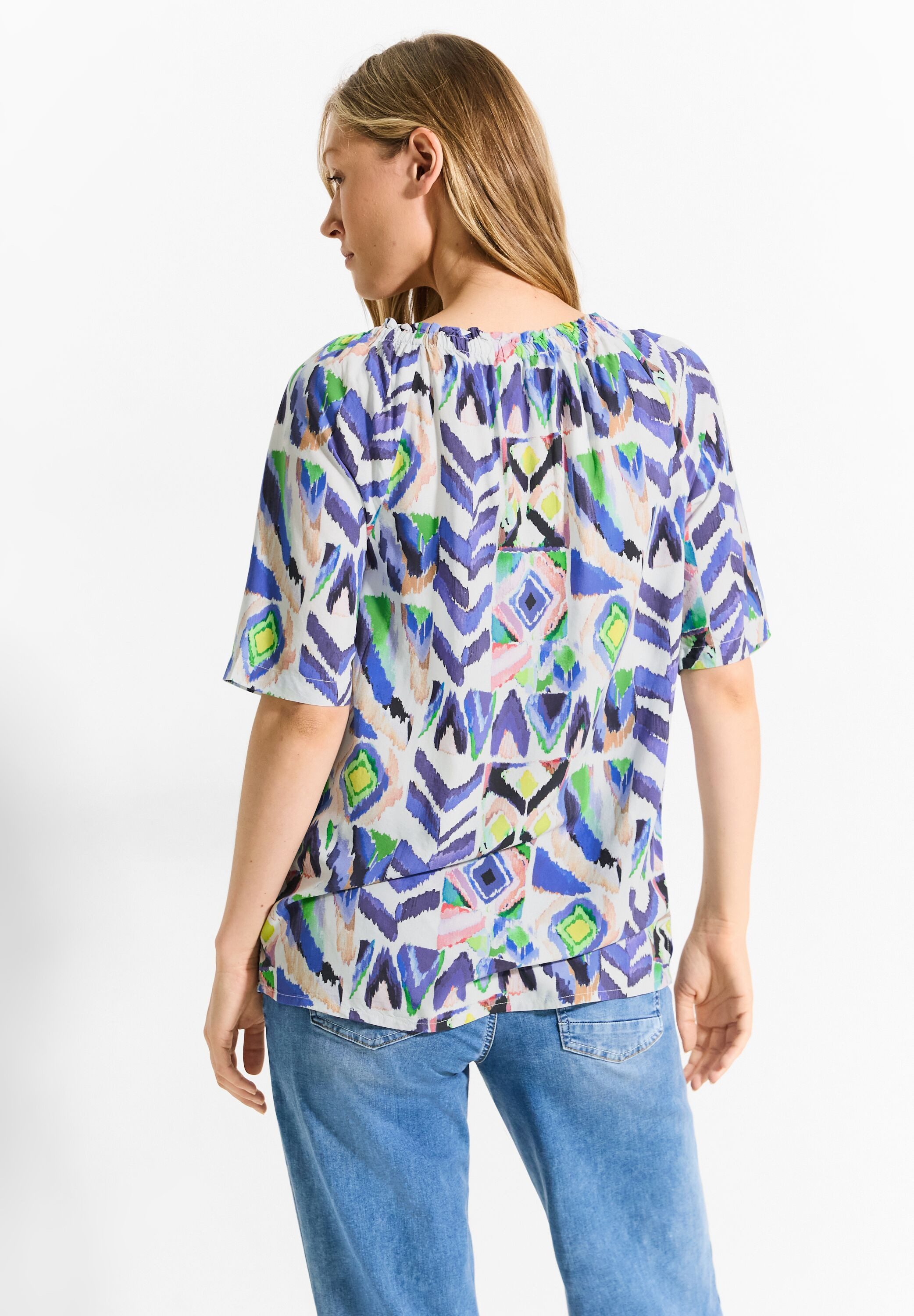 Cecil Blouse met korte mouwen met print all-over