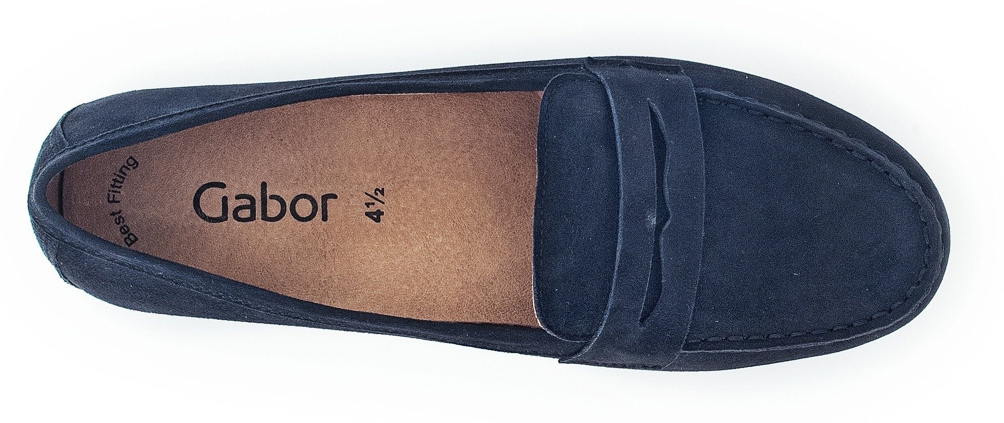 Gabor Mocassins slippers, comfort schoen, flats met beste pasvorm-uitrusting