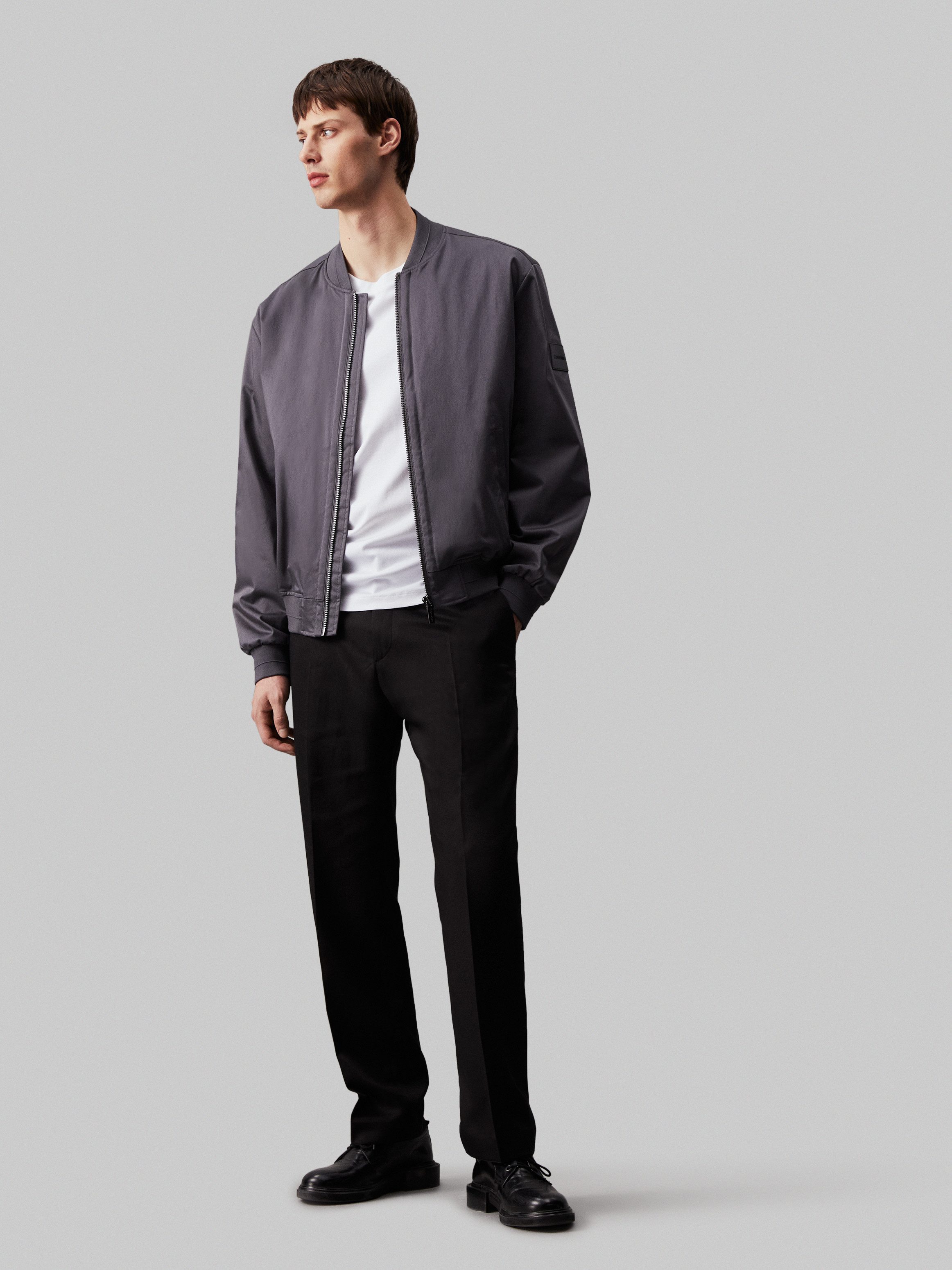 Calvin Klein Jack in collegestijl SATEEN STRETCH HERO BOMBER