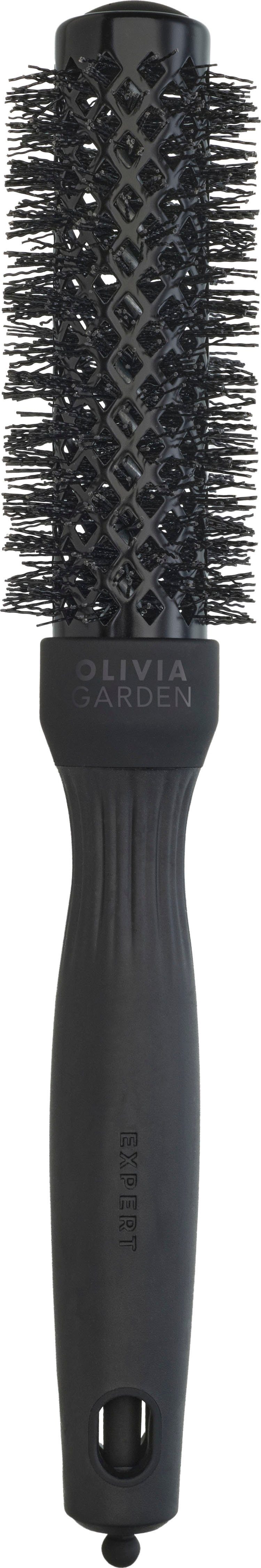 OLIVIA GARDEN Ronde borstel EXPERT BLOWOUT SHINE Wavy Bristles Black Label