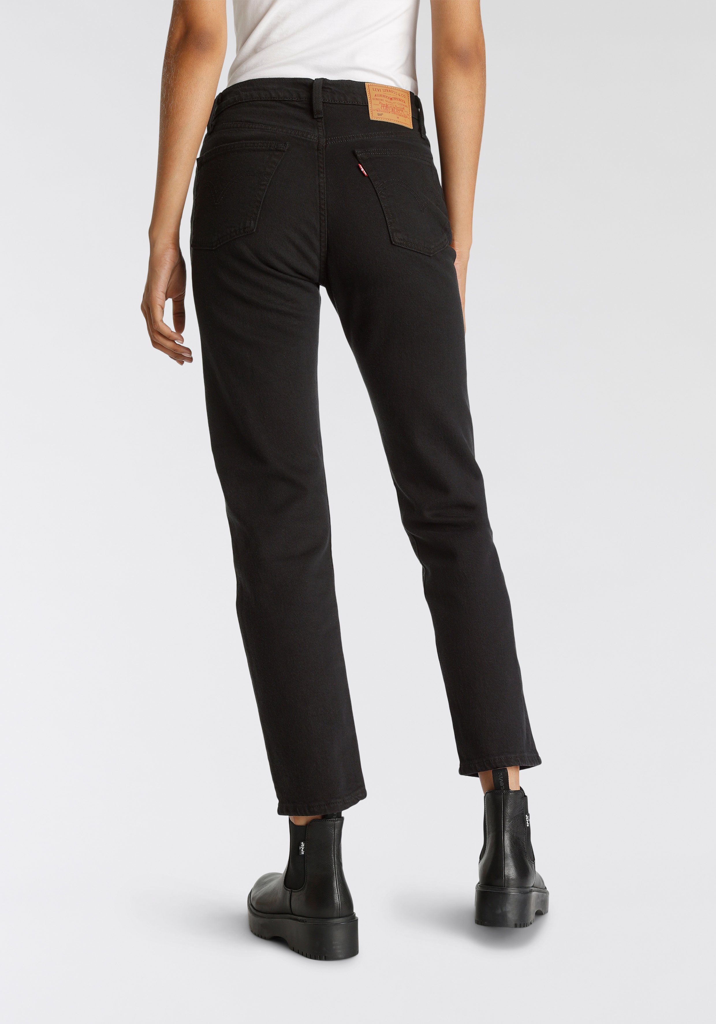 Levi's® 7/8 jeans 501 CROP 501 collectie, 5-pocket-stijl