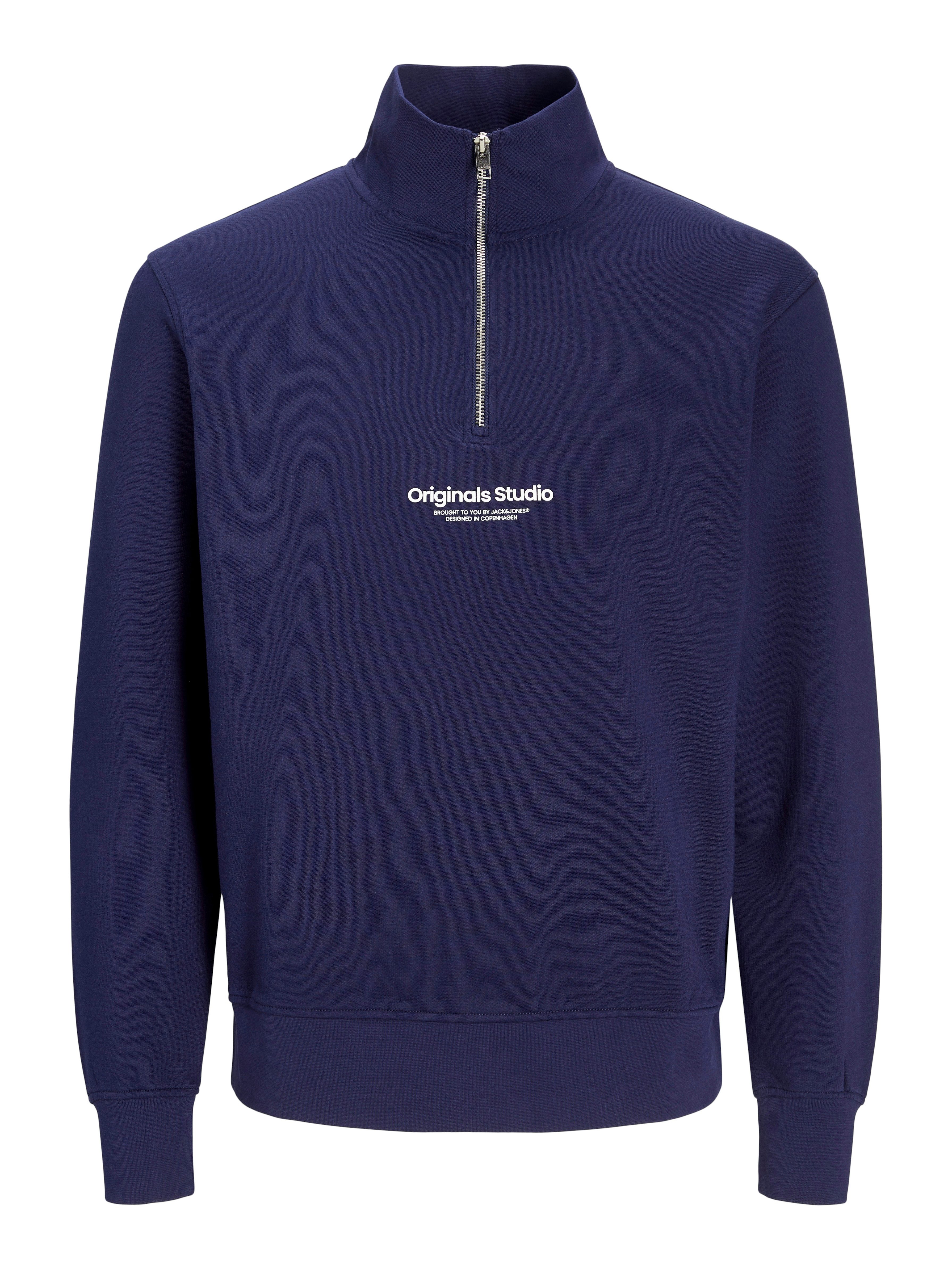 Jack & Jones Sweatshirt JORVESTERBRO SWEAT QUARTER ZIP HN NOOS