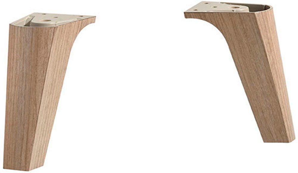 Saphir Badkamerserie Quickset 3-delig, wastafelonderkast met led-spiegel met halfhoge kast, inclusief deurdemper, 4 deuren, 1 nis, badkameraccessoireset (3-delig)