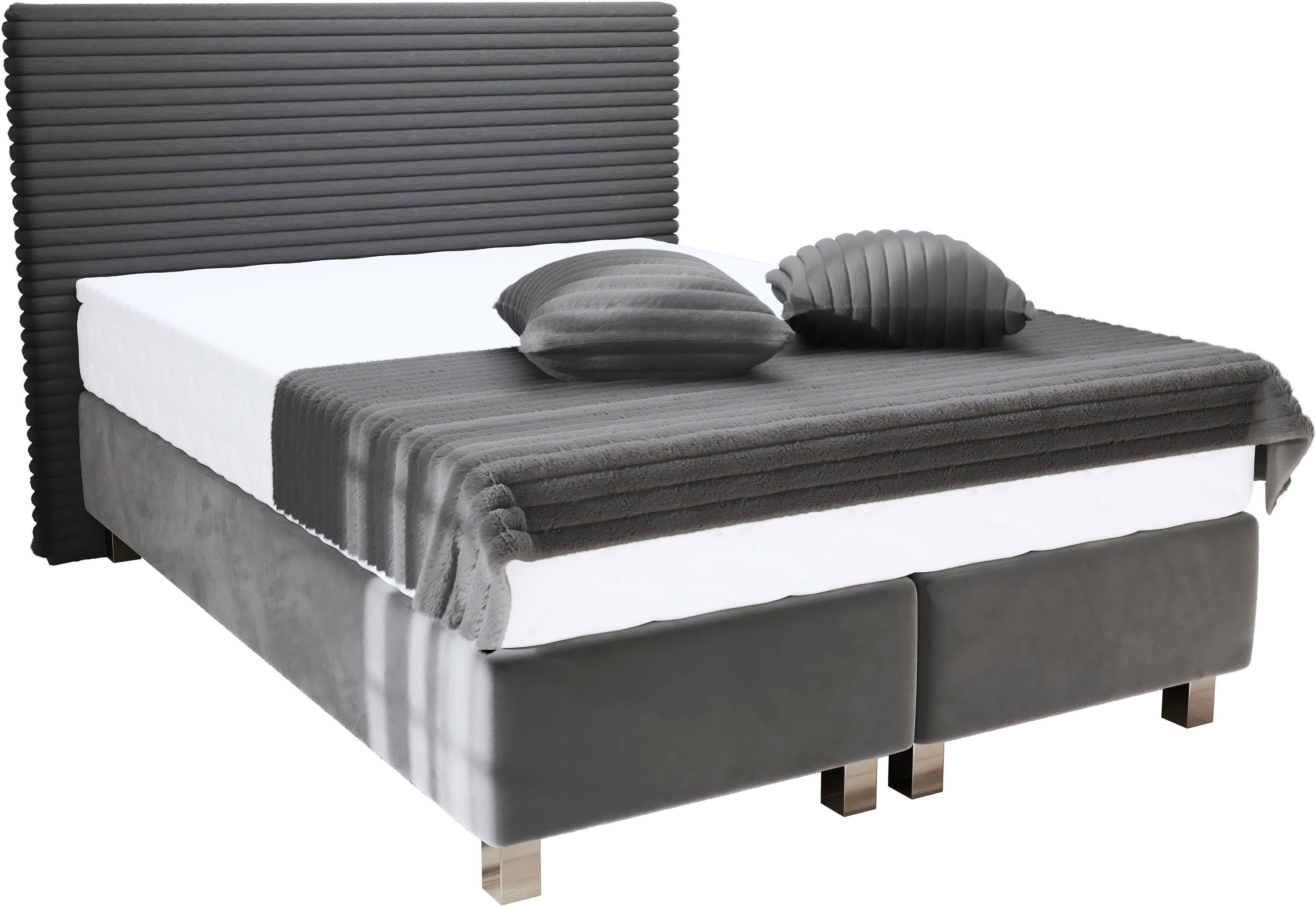 Westfalia Polsterbetten Boxspring Sven incl. sierkussens, naar keuze met of zonder koudschuim matrastopper