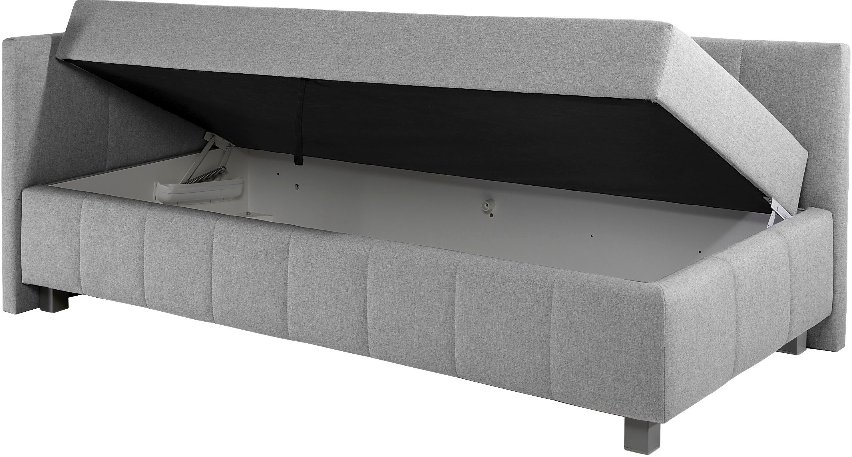 Maintal Bed Mailo met hoofdbord & bedkist, 3 breedten, binnenvering- of bonell-matras