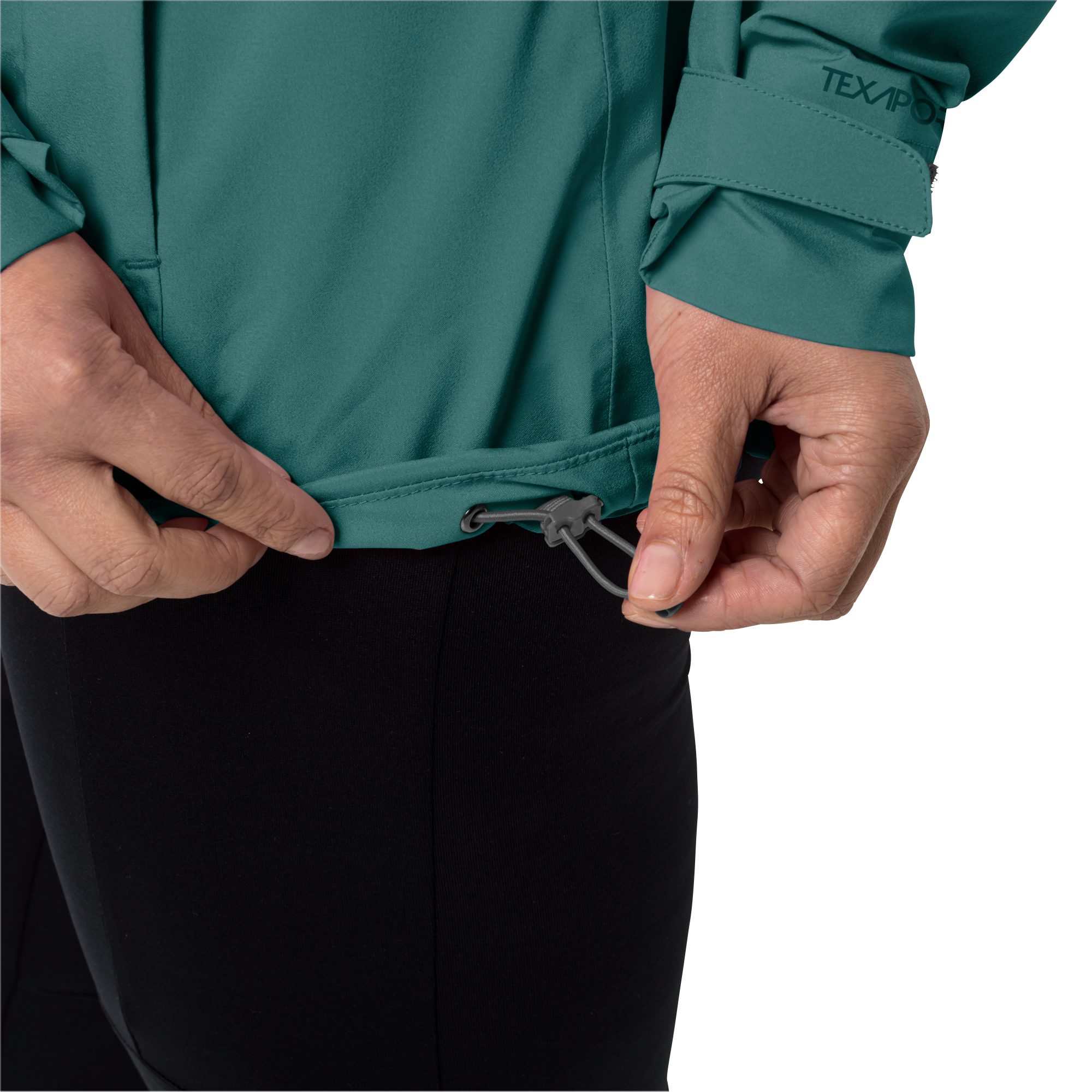 Jack Wolfskin Functioneel jack WEILTAL 2L JKT W met onderarmventilatie