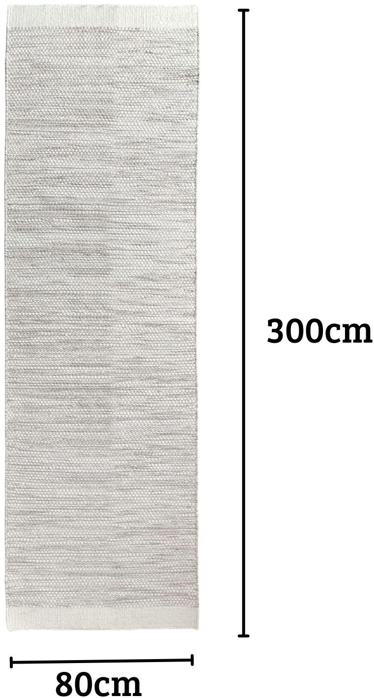 my home Set slaapkamerkleedjes Wolldroom Passie Omkeerbaar tapijt, handgeweven, gemêleerd uiterlijk, 100% wol, woonkamer