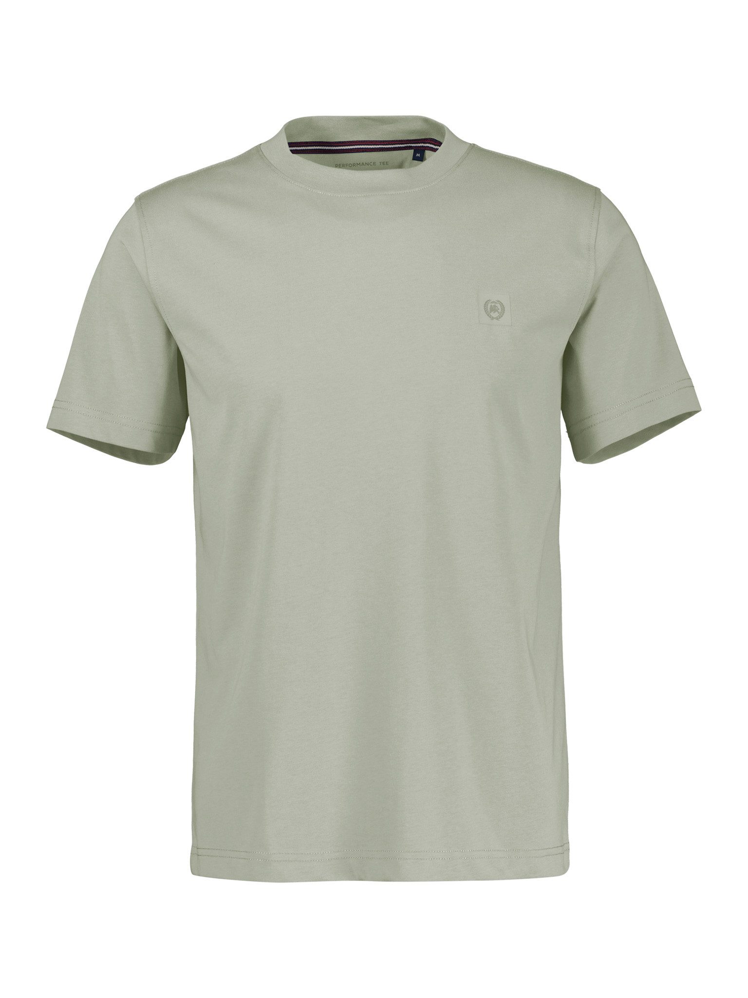 Lerros T-shirt met geborduurd logo