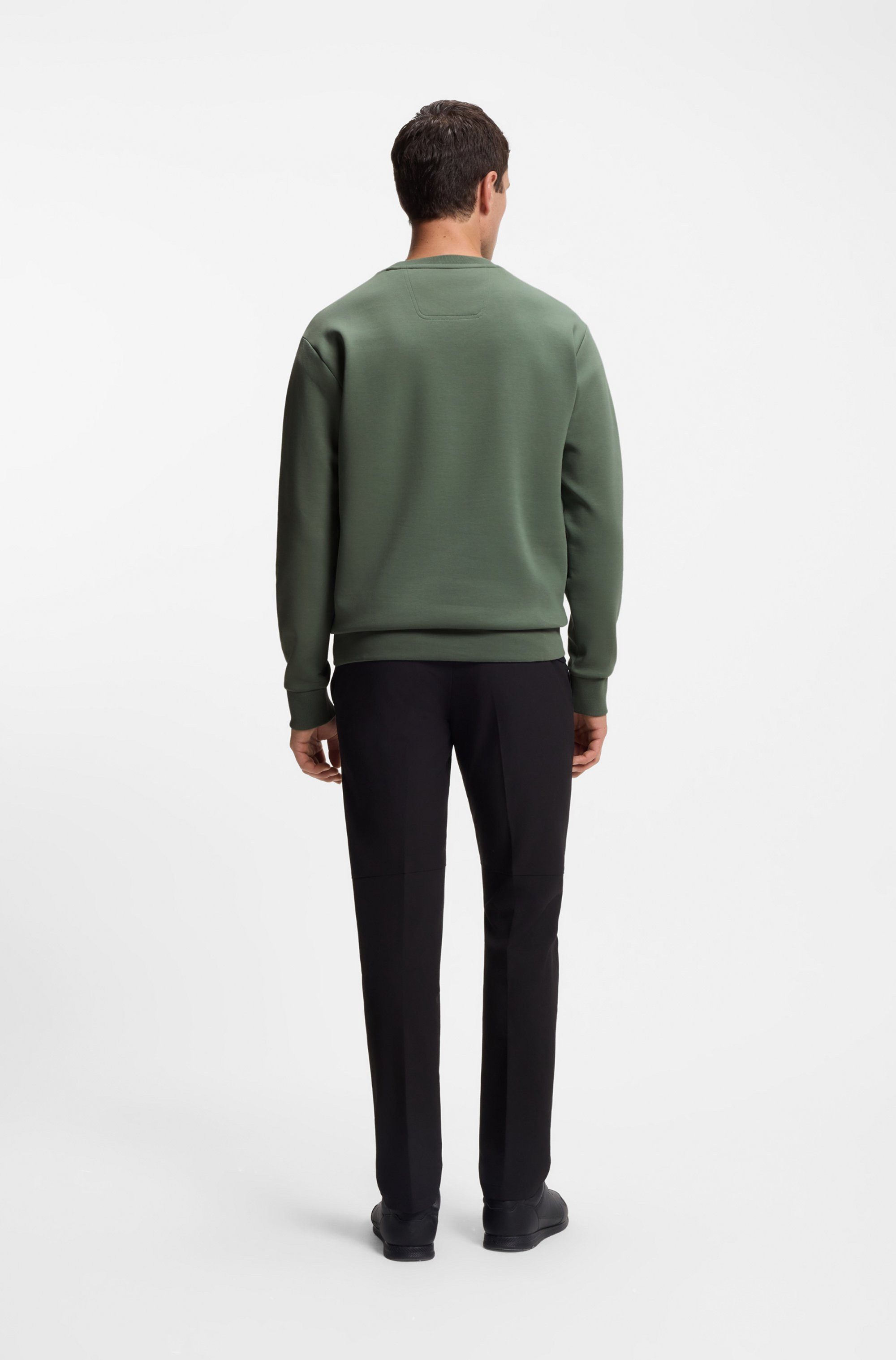 BOSS GREEN Sweatshirt Salbo met logoprint