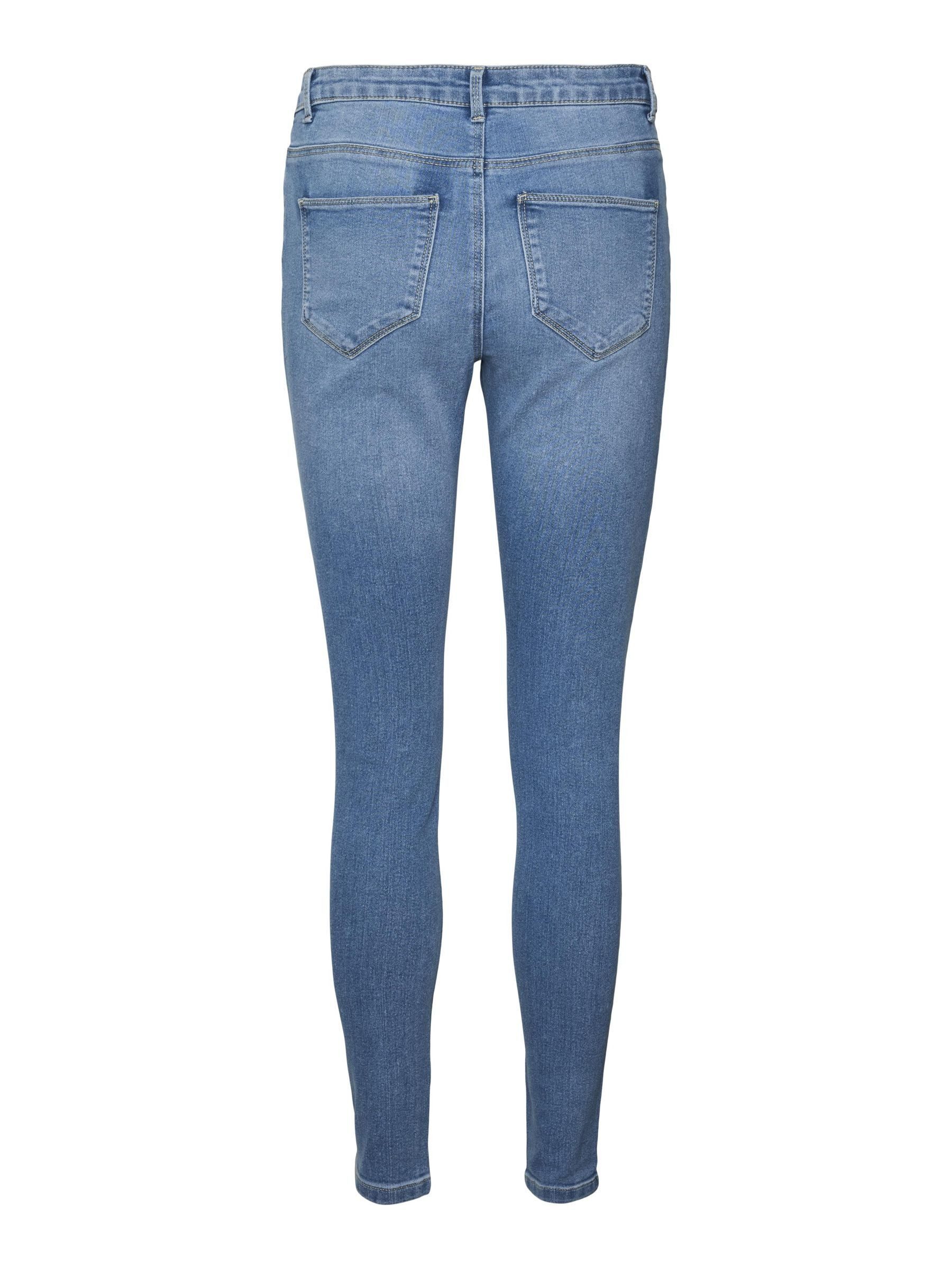 Vero Moda Skinny fit jeans VMELLY MR SKINNY JEANS BLUE NOOS