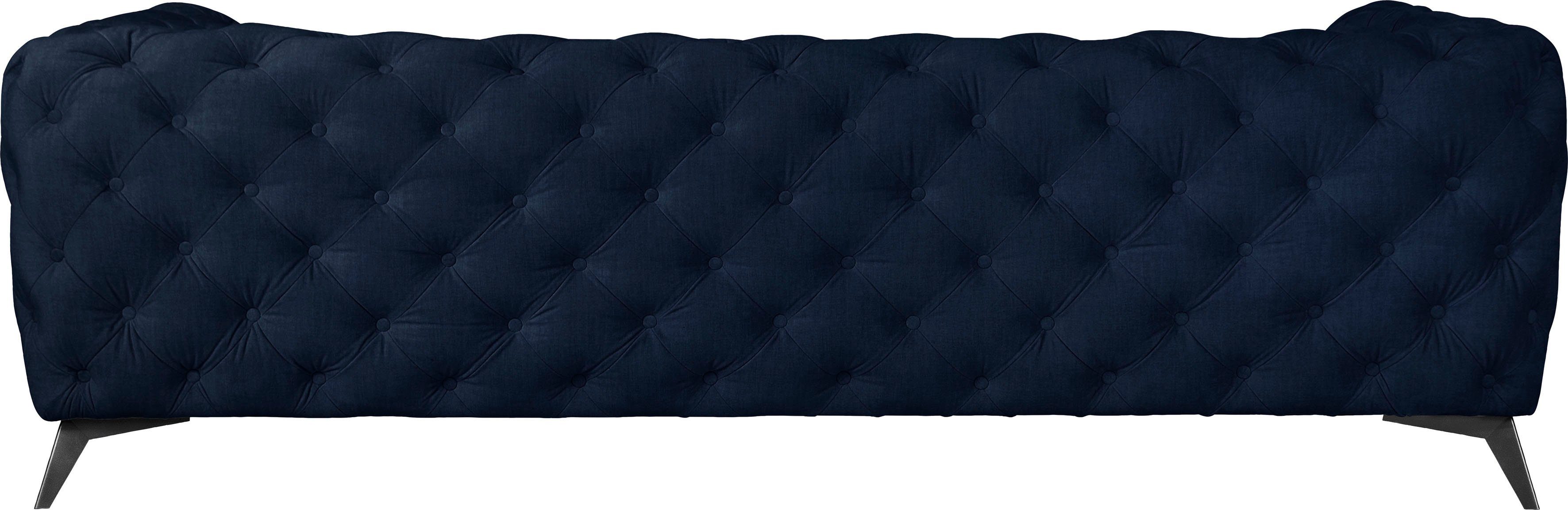 Leonique Chesterfield-bank Glynis luxueuze capitonnage, moderne chesterfield look, kleur van de poten ter keuze