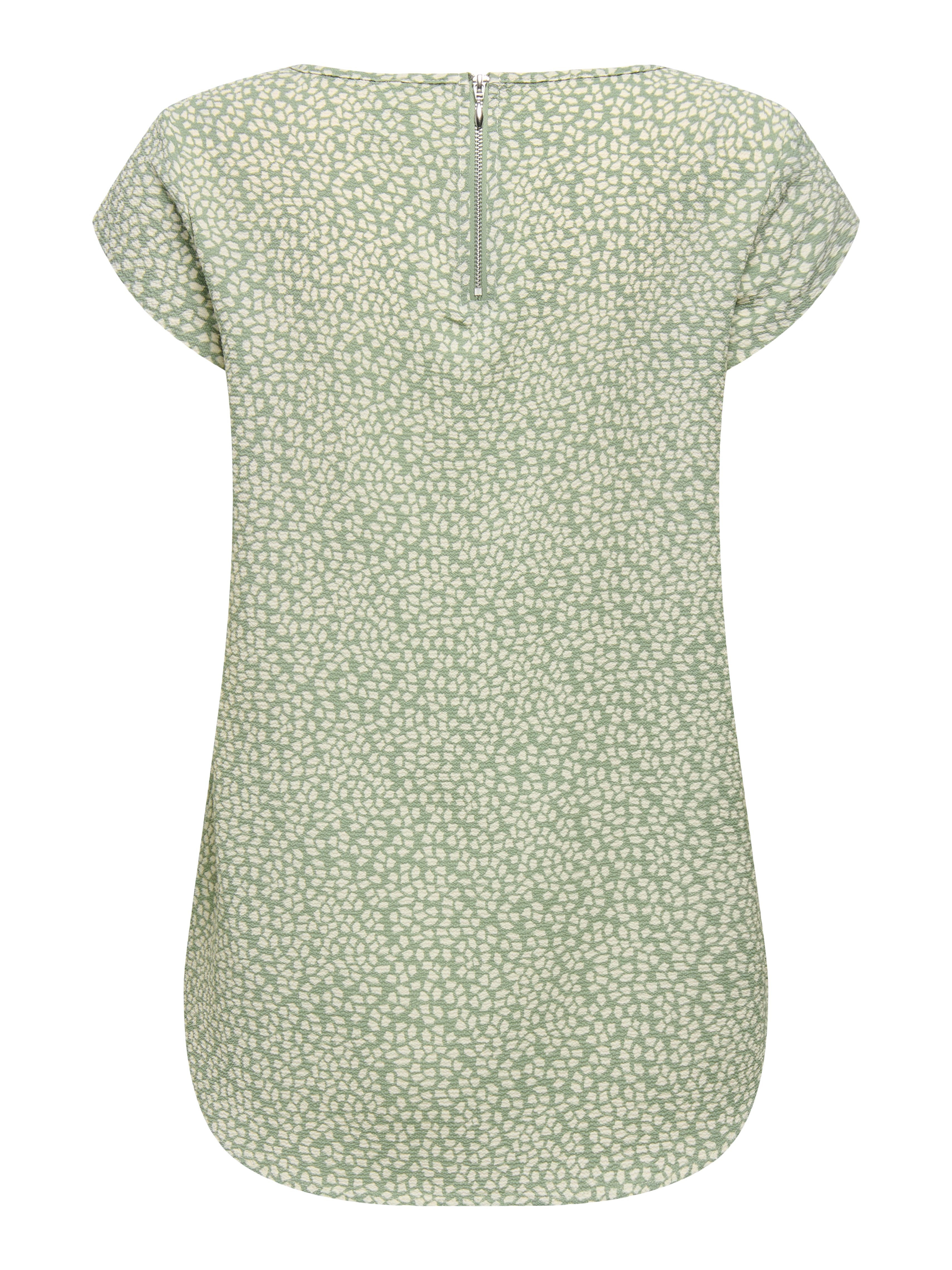 Only Shirtblouse ONLVIC S/S AOP TOP NOOS PTM