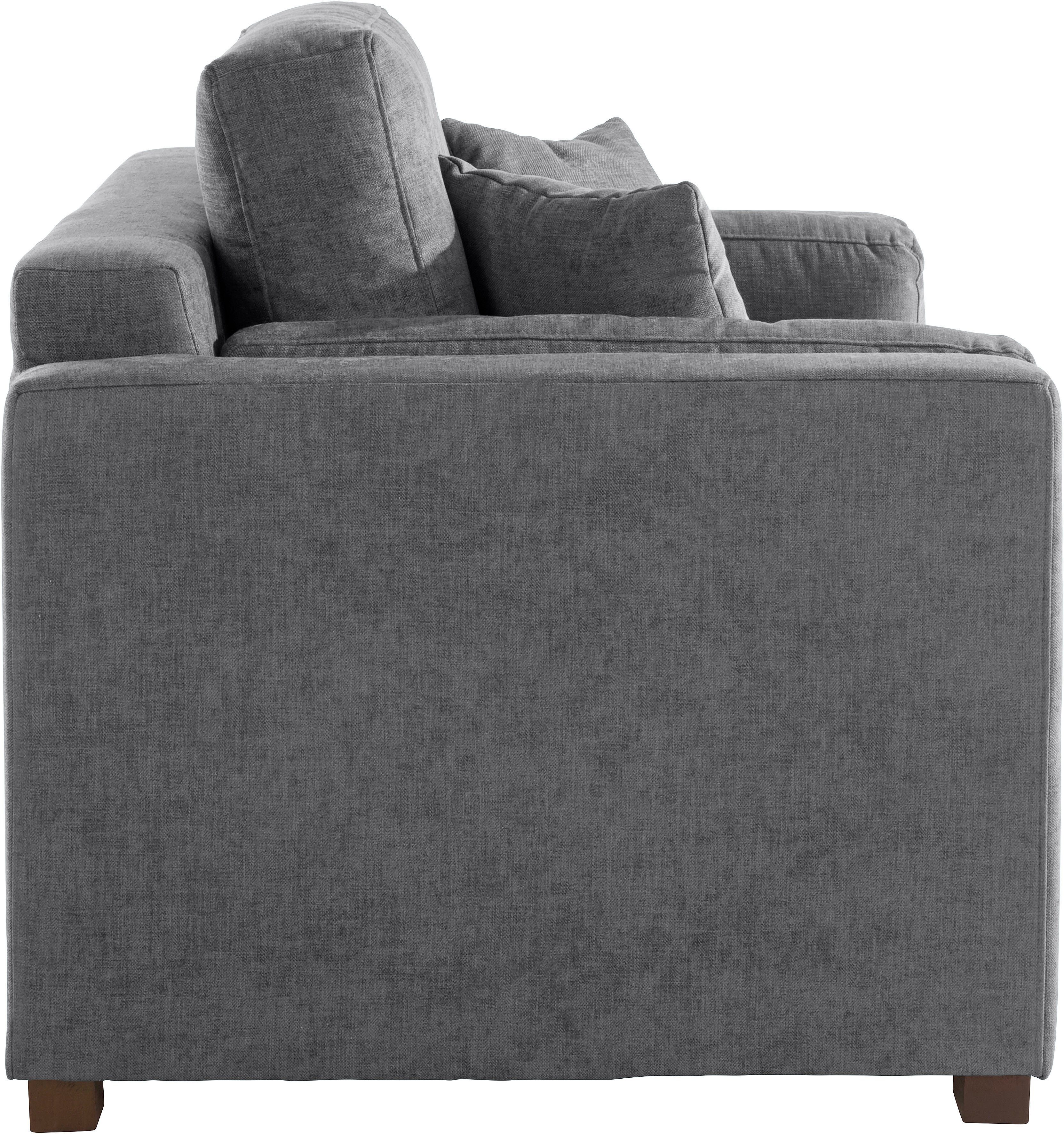 Home affaire Loveseat Fresh Pond fauteuil zacht zitcomfort, incl. sierkussen, bxdxh: 140x96x95 cm