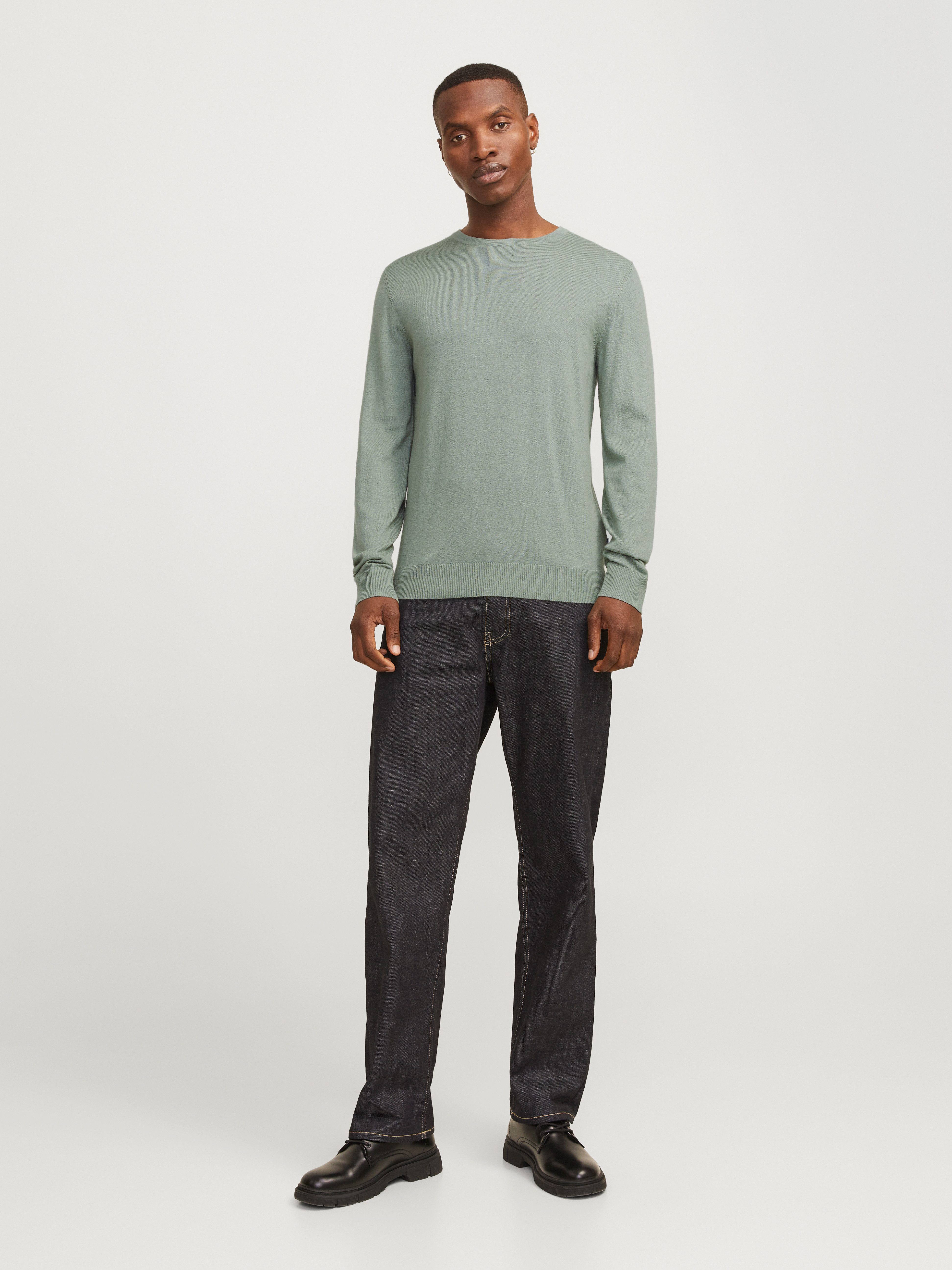 Jack & Jones Gebreide trui JJEEMIL KNIT CREW NECK NOOS
