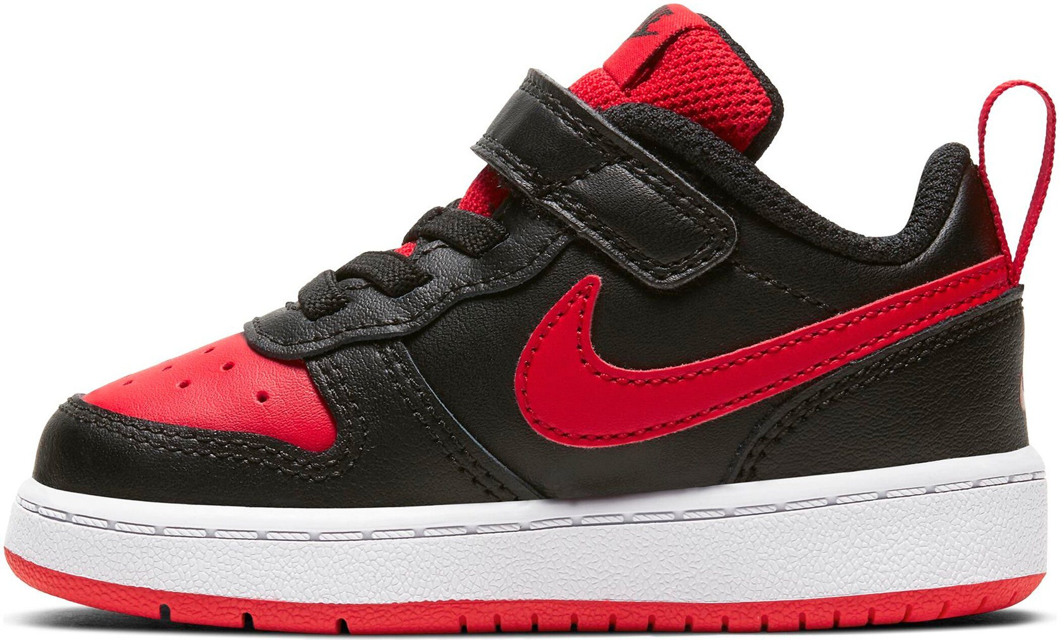Nike Sportswear Sneakers COURT BOROUGH LOW 2 voor kinderen, met ontwerp geïnspireerd door de air force 1