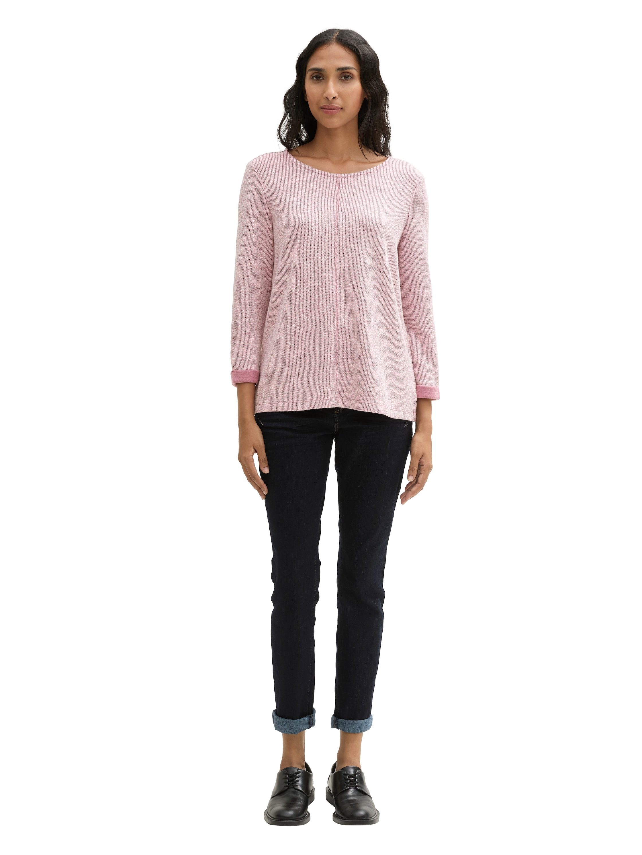 Tom Tailor Sweatshirt in gemêleerde look