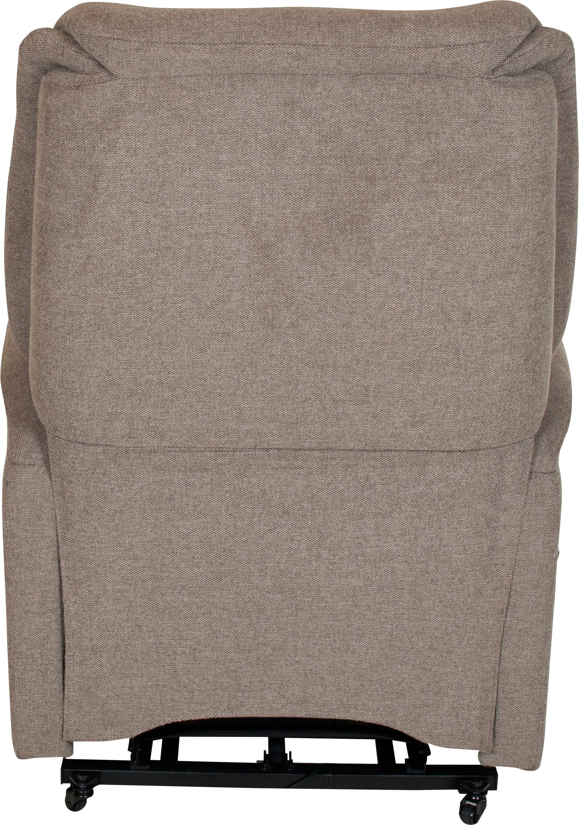 Duo Collection Relaxfauteuil Noli XXL tot 150 kg draagvermogen, met elektrische opstahulp Relaxfunctie en pocketveren binnenvering met stalen nosagvering