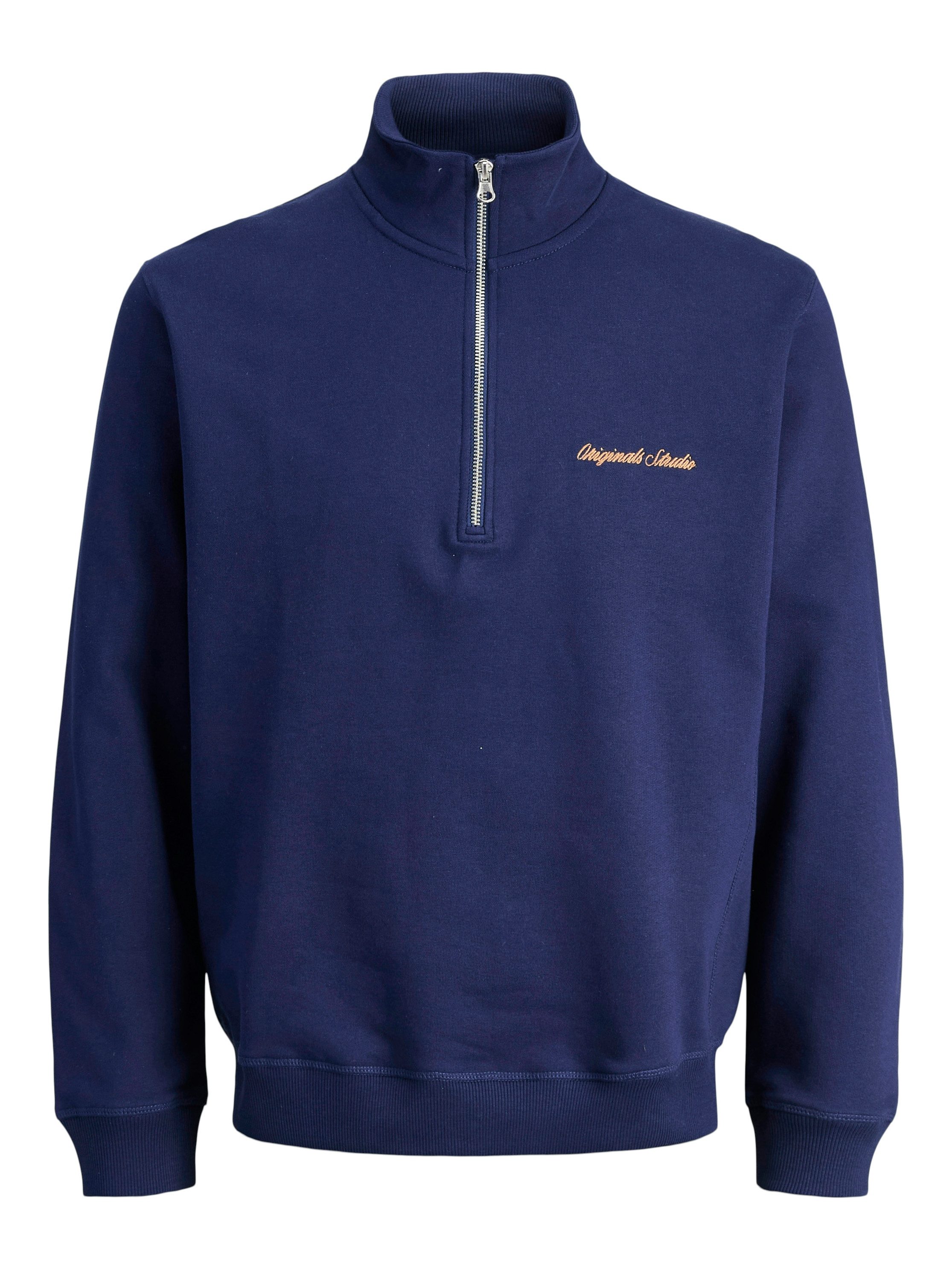 Jack & Jones Sweatshirt JORNORREBRO EMB SWEAT HIGH NECK SN
