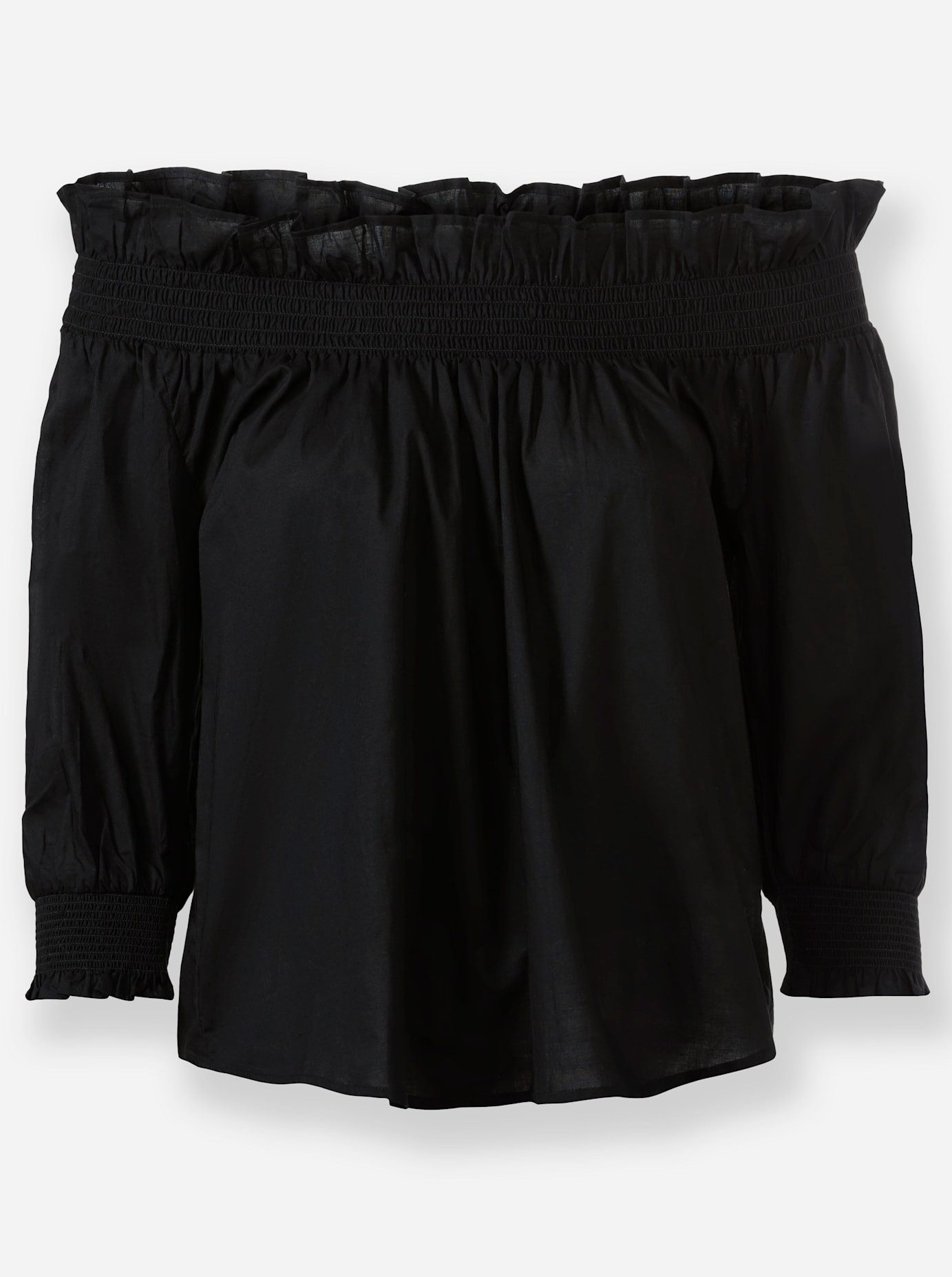 heine Blouse met carmenhals