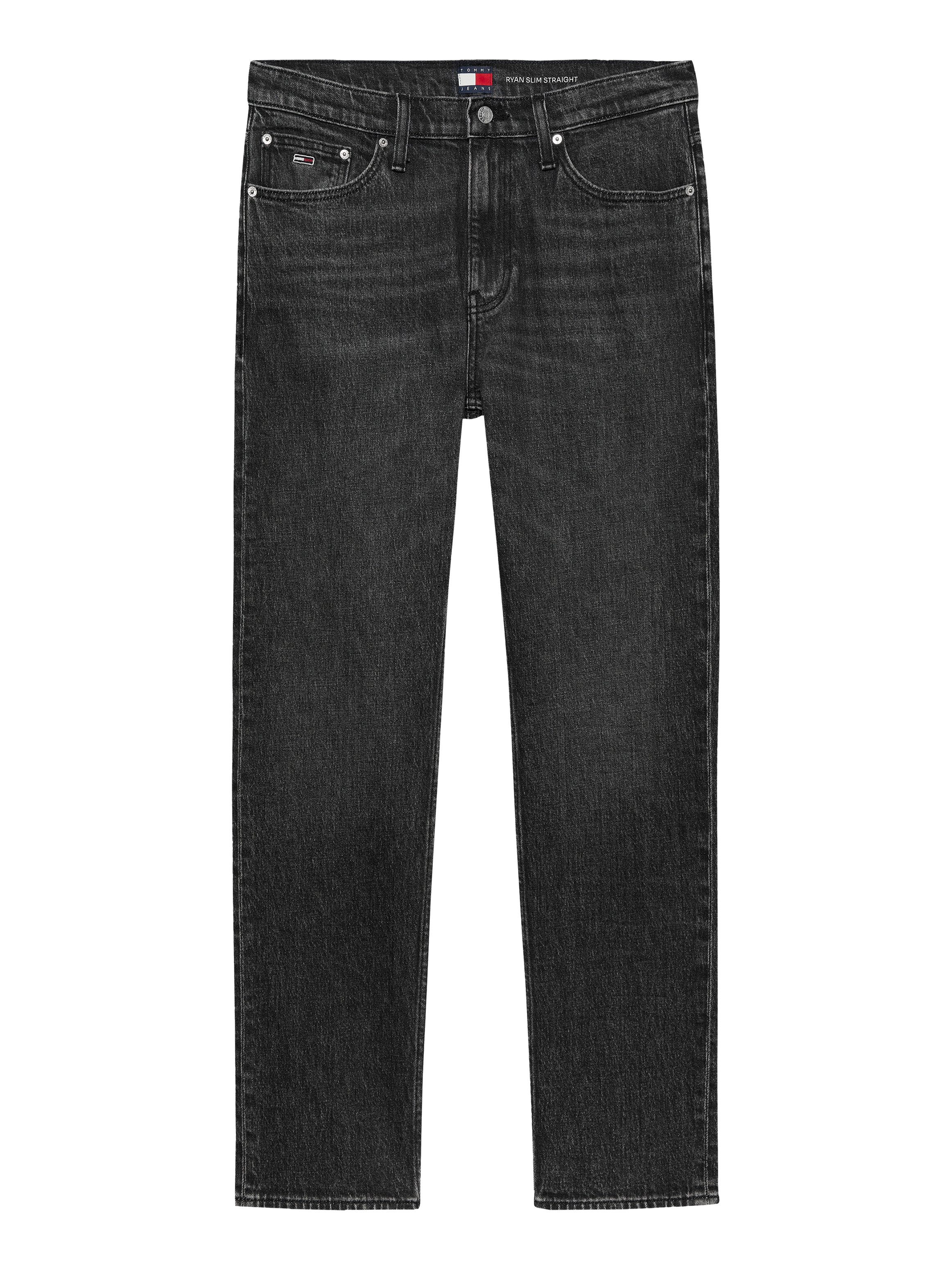 TOMMY JEANS Regular fit jeans RYAN RGLR STRGHT met gestempeld logo