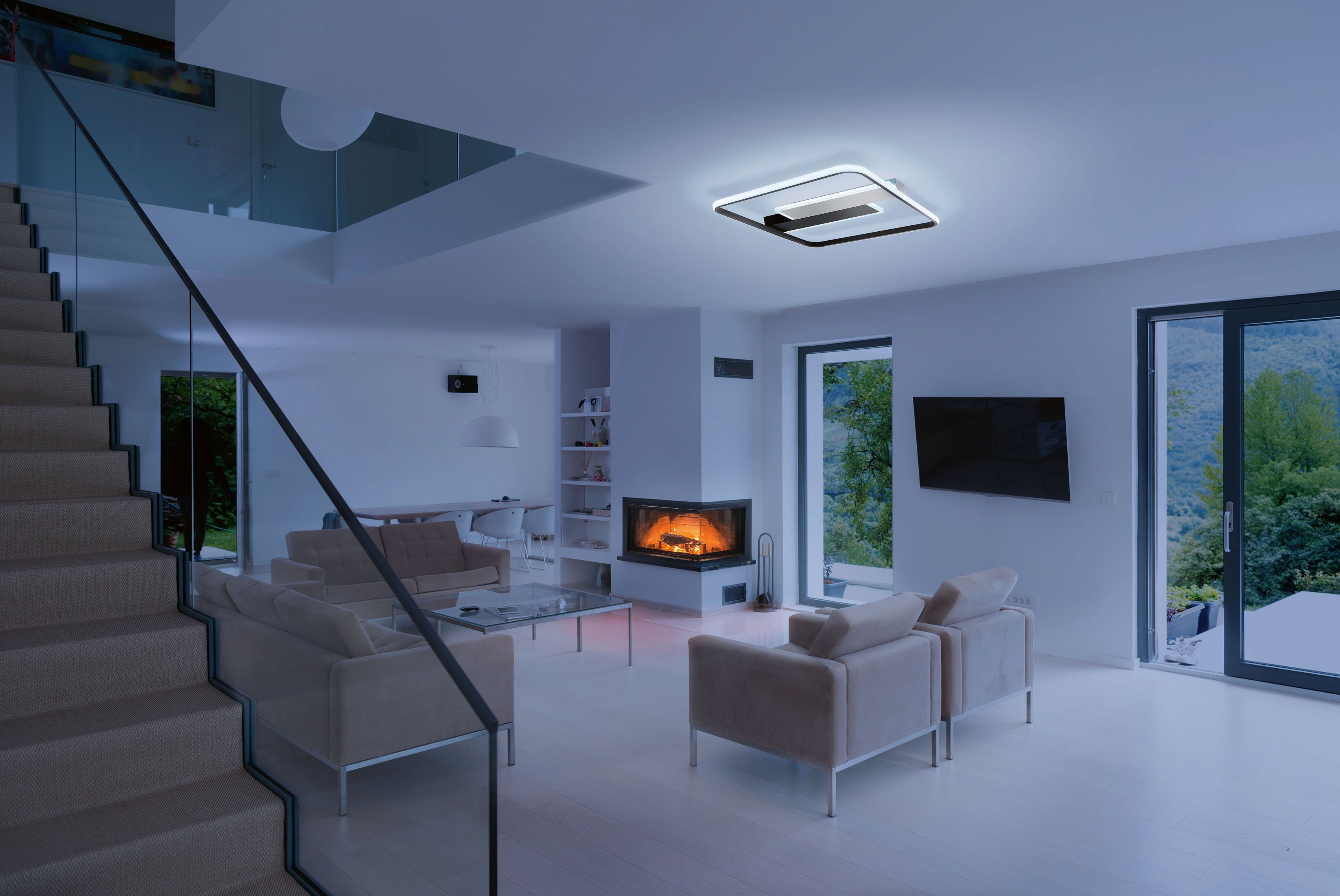 Honsel Leuchten Led-plafondlamp BLITHE (1 stuk)