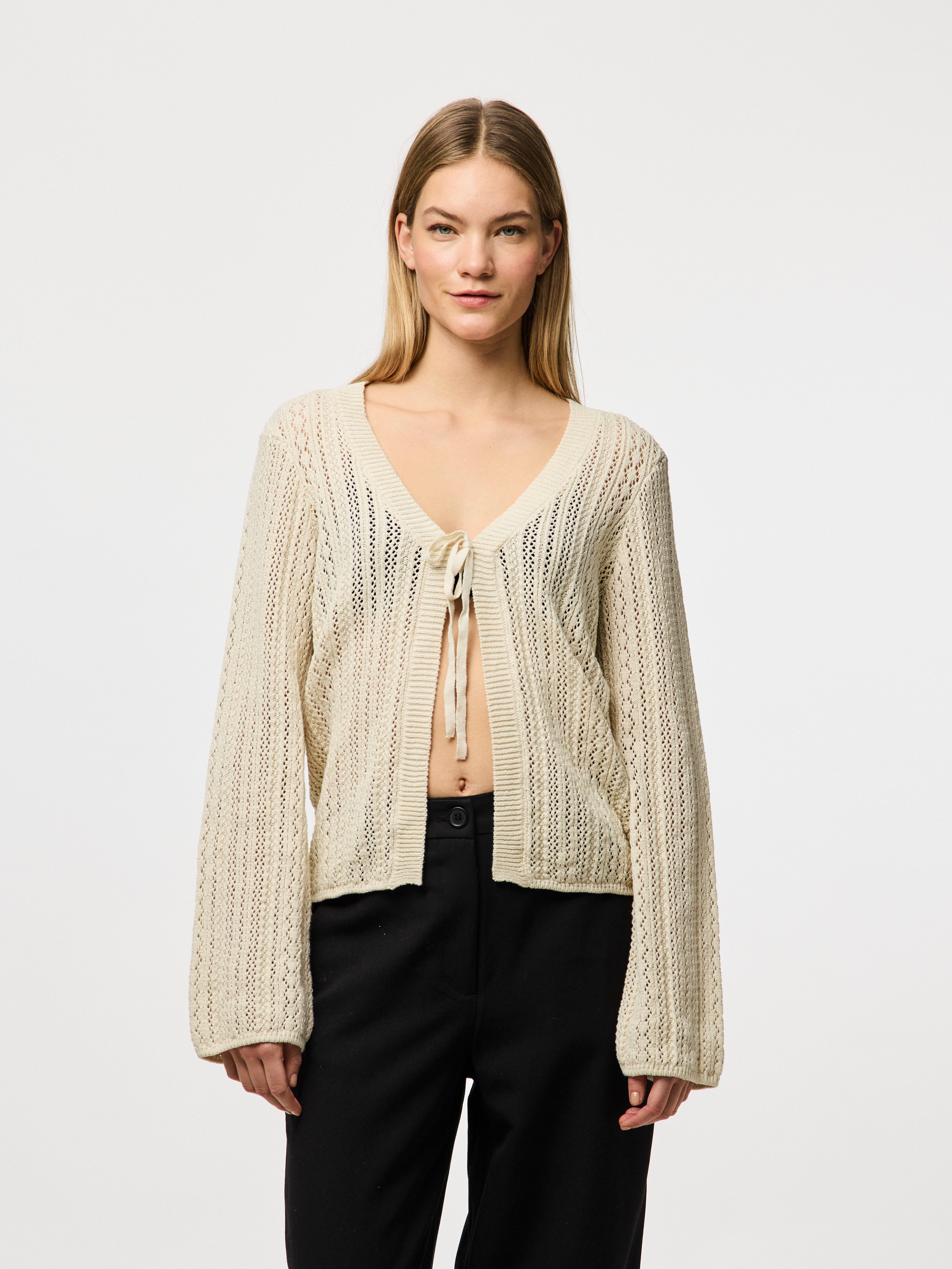 pieces Vest PCNUKA LS KNIT CARDIGAN NOOS BC