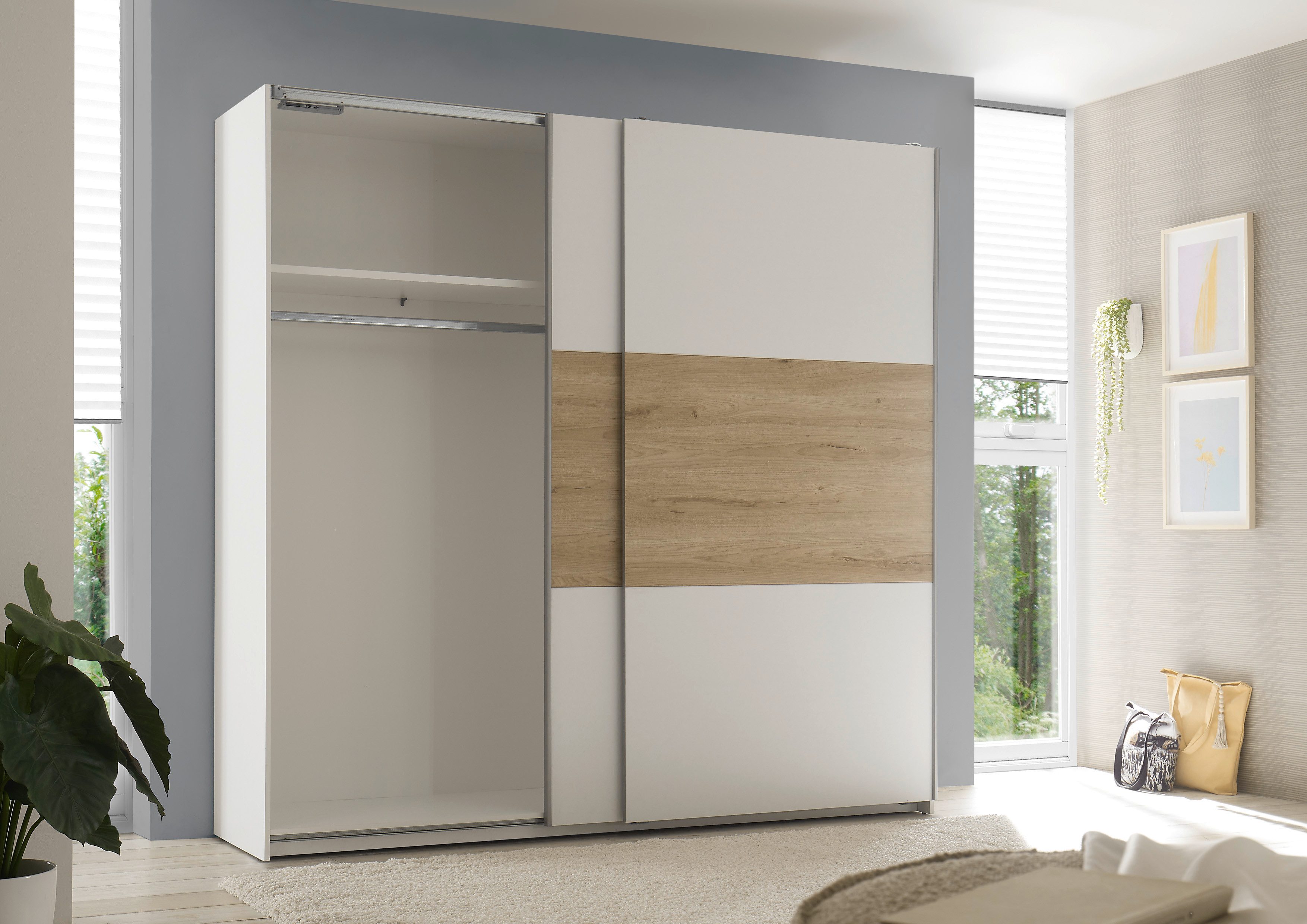 Schlafkontor Schuifdeurkast Kiara kledingkast, schuifdeurkast, kast met schuifdeuren