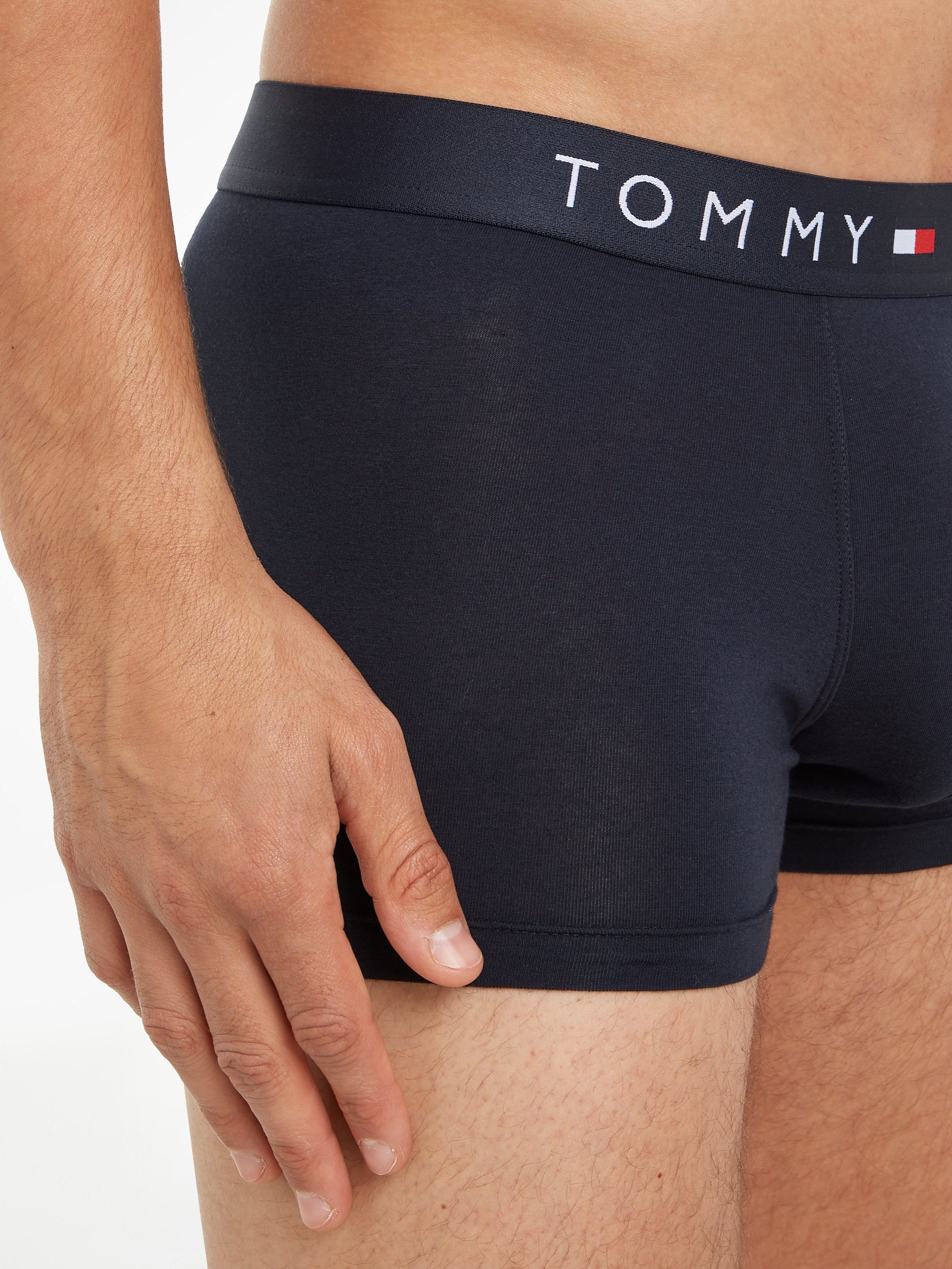 Tommy Hilfiger Underwear Trunk 3P TRUNK WB met logoband (3 stuks)