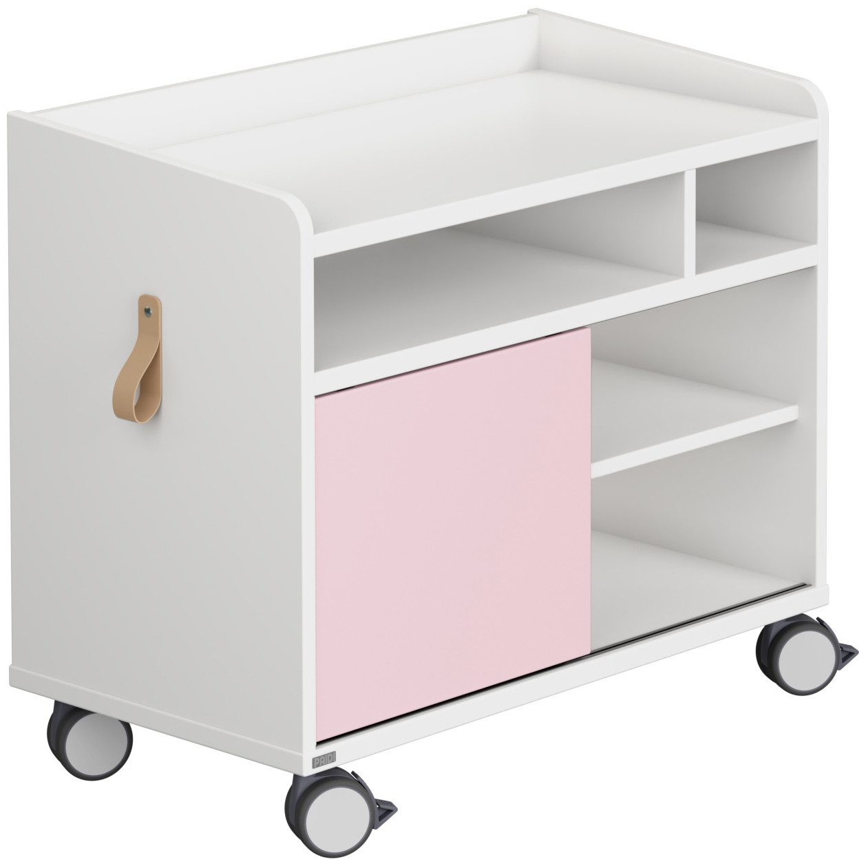 PAIDI Kinderwelten Container Rollcaddy S met schuifdeur en 2 vergrendelbare wielen
