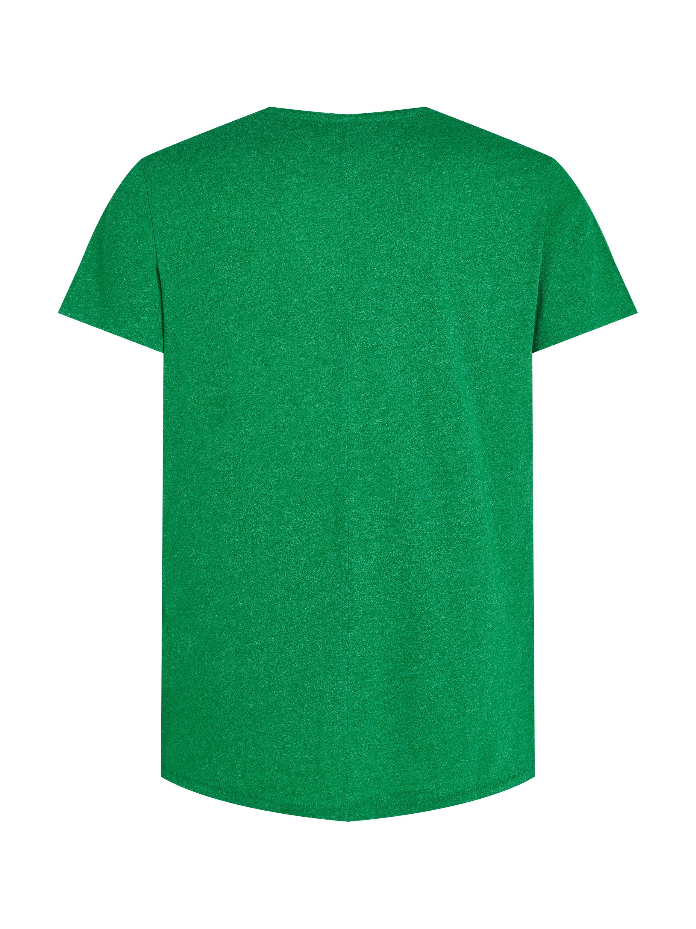 TOMMY JEANS T-shirt TJM SLIM JASPE C NECK Classics slim fit met merklabel