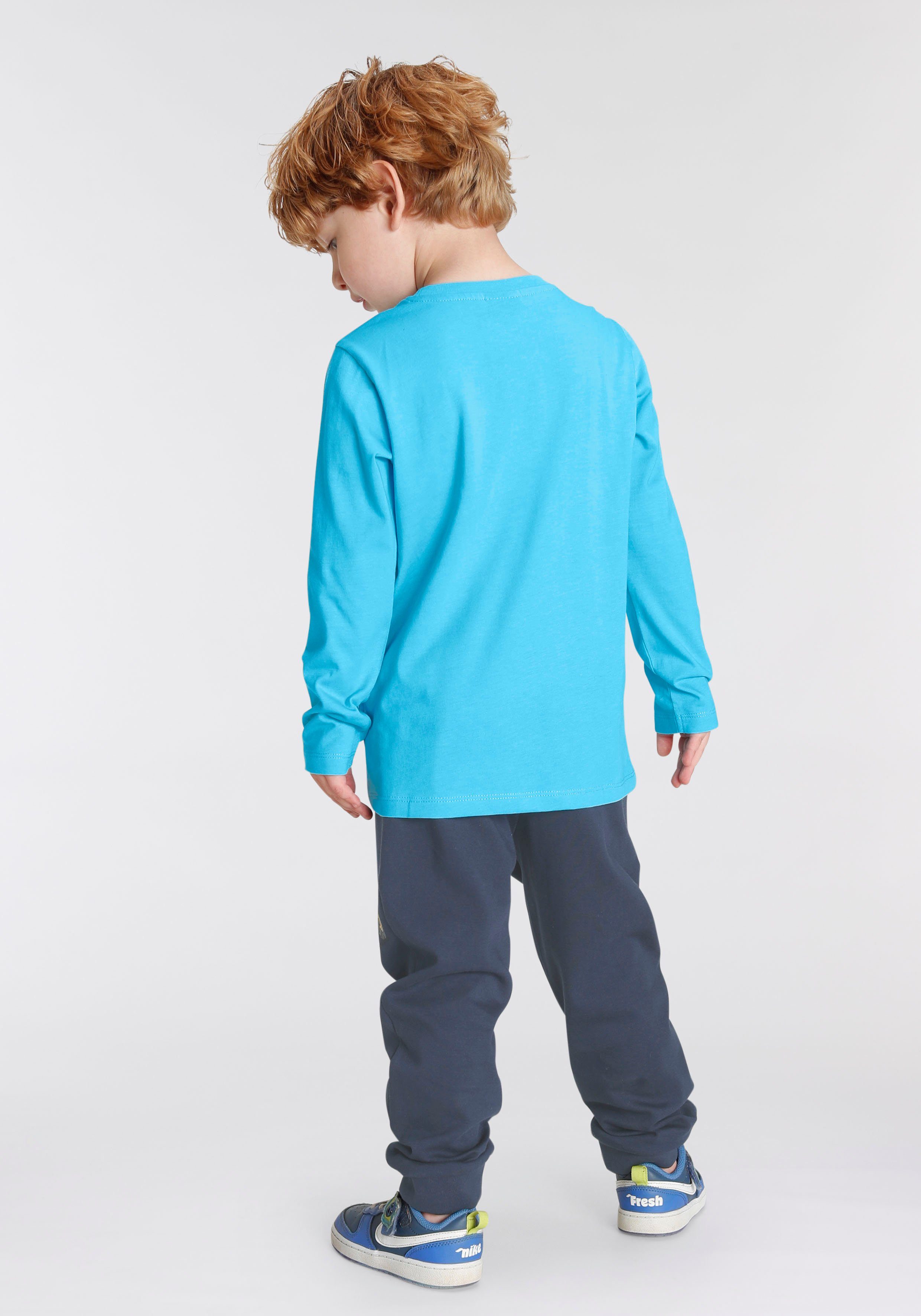 KIDSWORLD Shirt & broek 2-delig set lange mouwen shirt + broek (set, 2-delig)