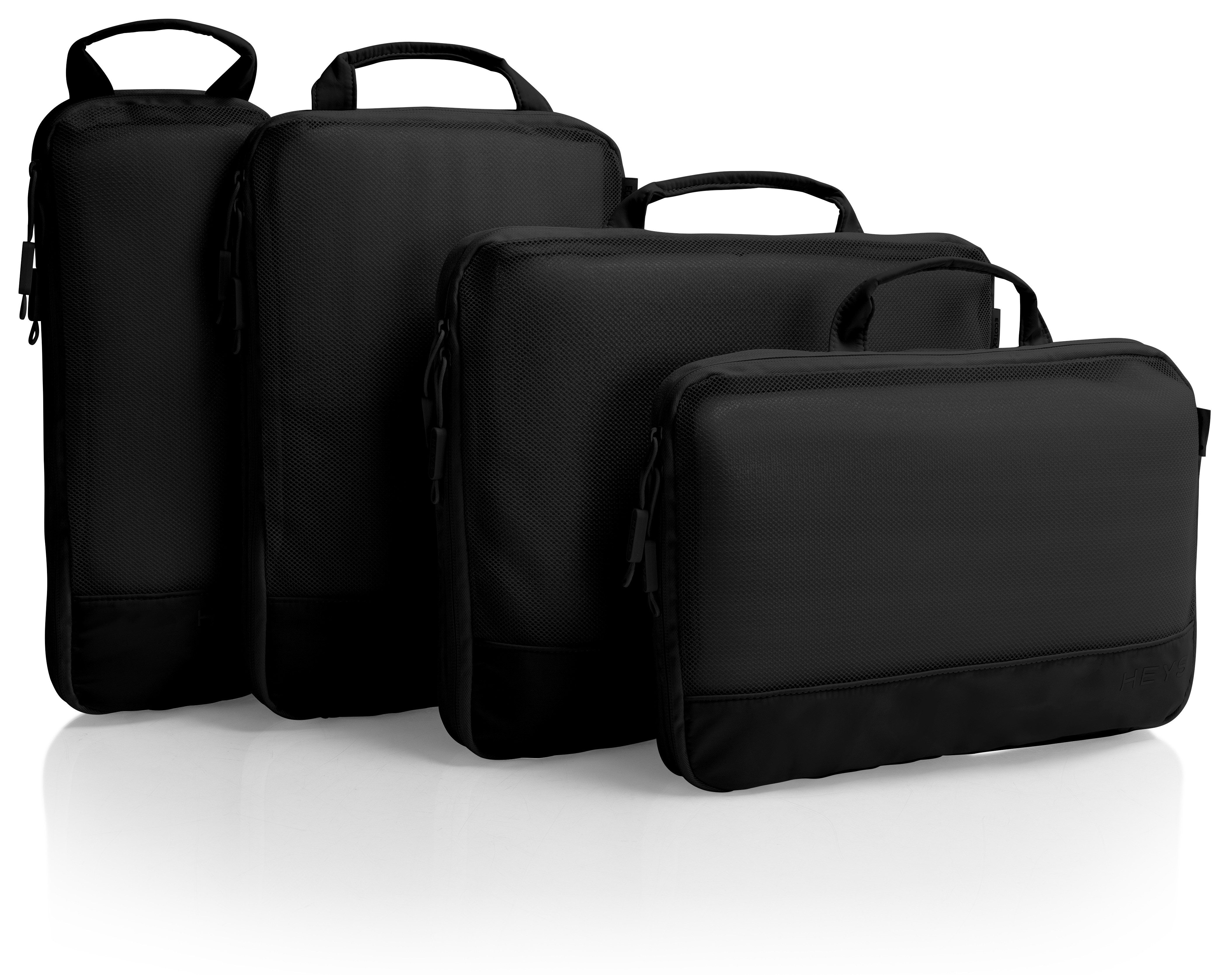 Heys Kofferorganizer Ecotex Compression Packing Cube incompressible packing cubes, packing bags, organizer for suitcase (set, 4-delig) unisex tassen
