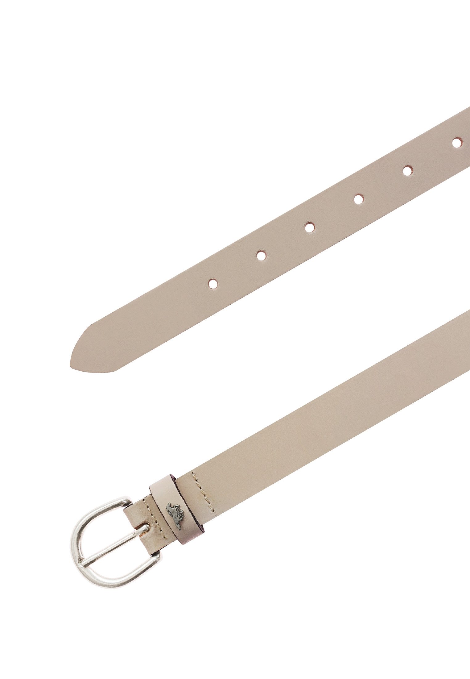 MUSTANG Leren riem Pull-up leer met vintage karakter, in smalle vorm, 2,5 cm