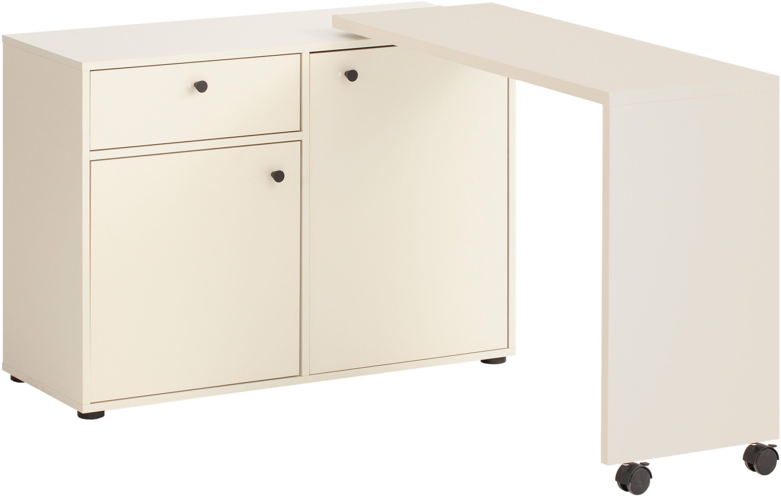 Schildmeyer Commode Lovund, breedte 104 cm Met draaibaar tafelblad