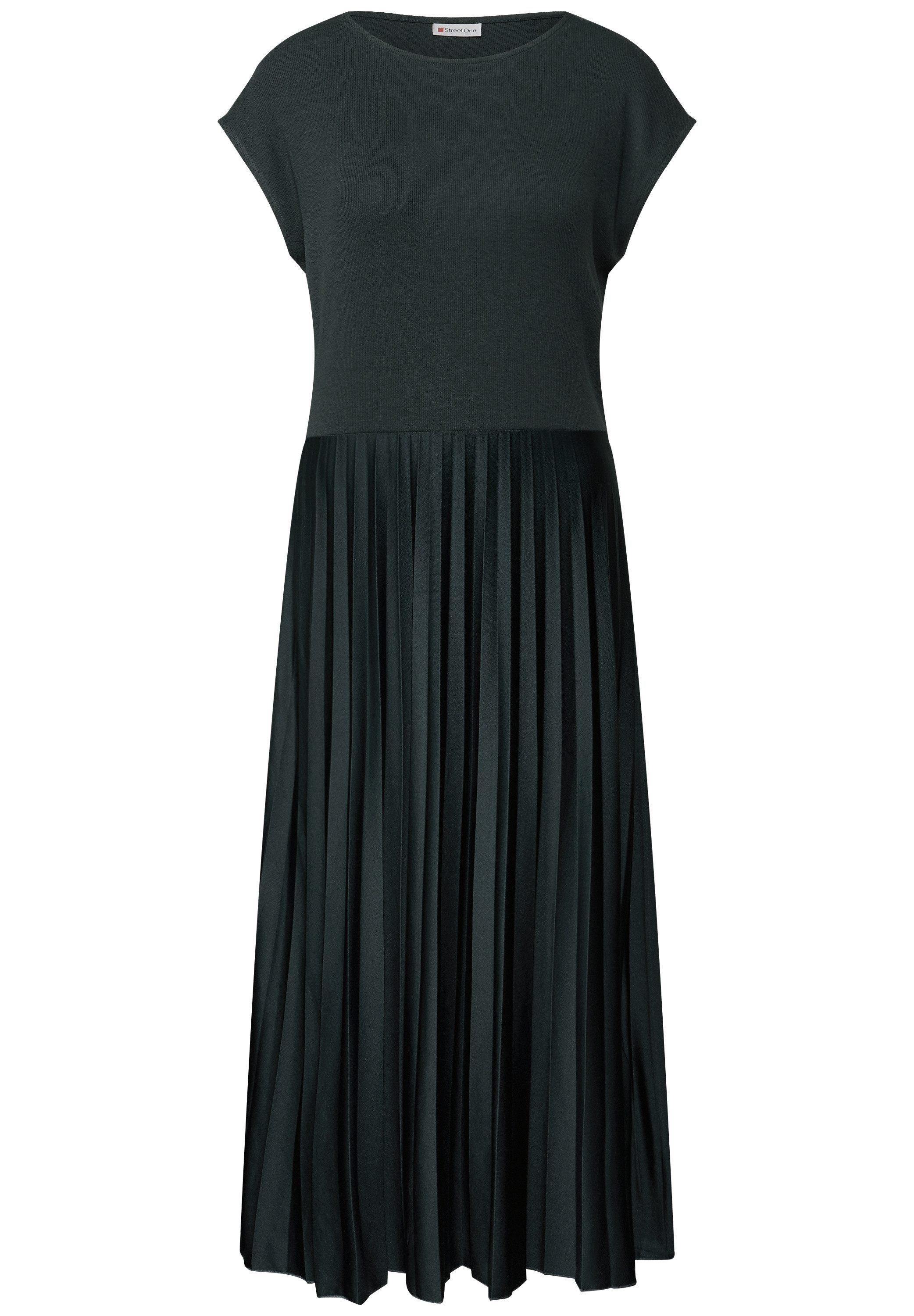 STREET ONE Midi-jurk met plissé-rok