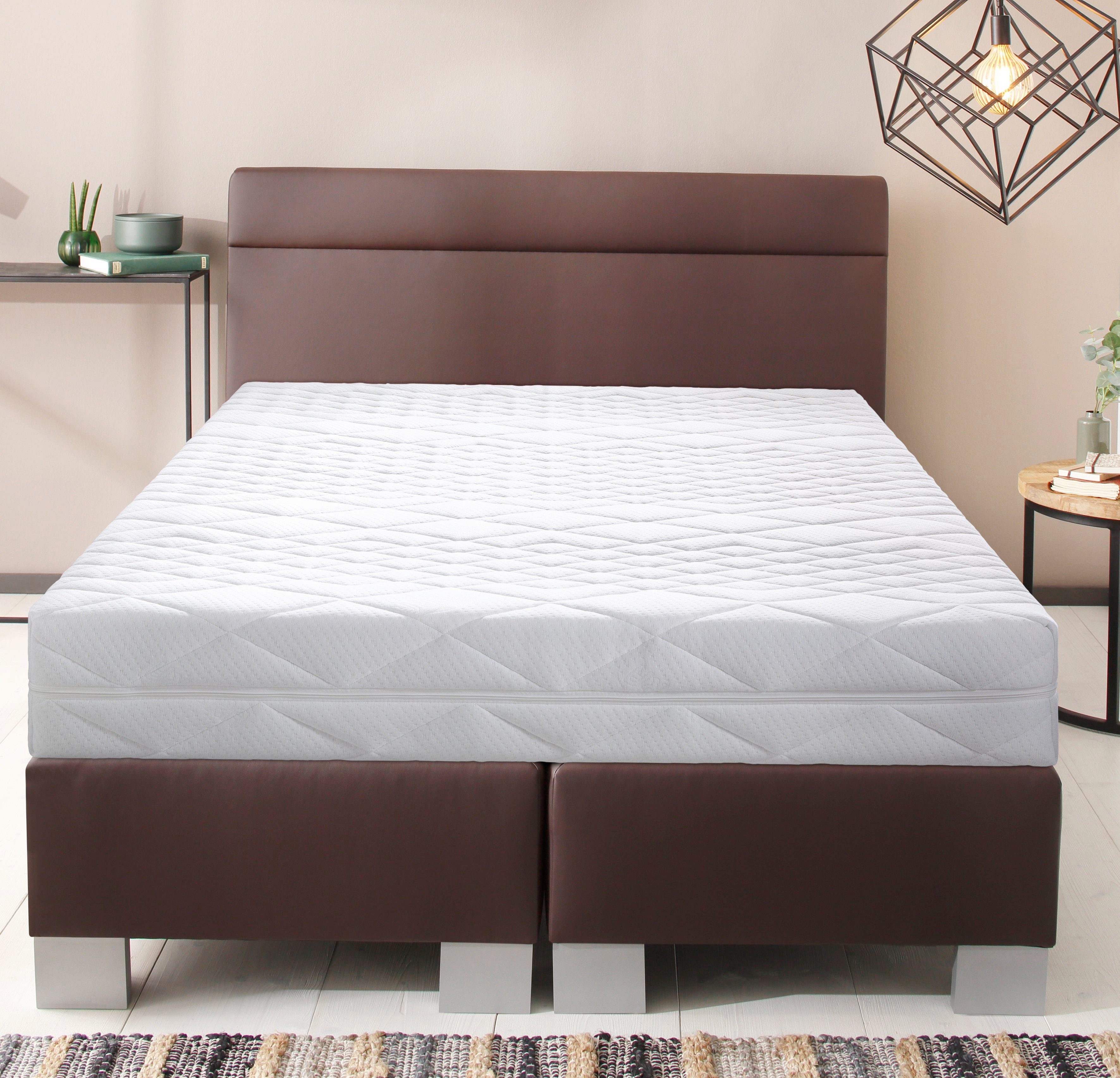 Malie Pocketveringsmatras Lisa, 7 zones tonnenvering matras 90x200cm & andere maten, matras h2, h3, h4, h5 hoogte 22 cm