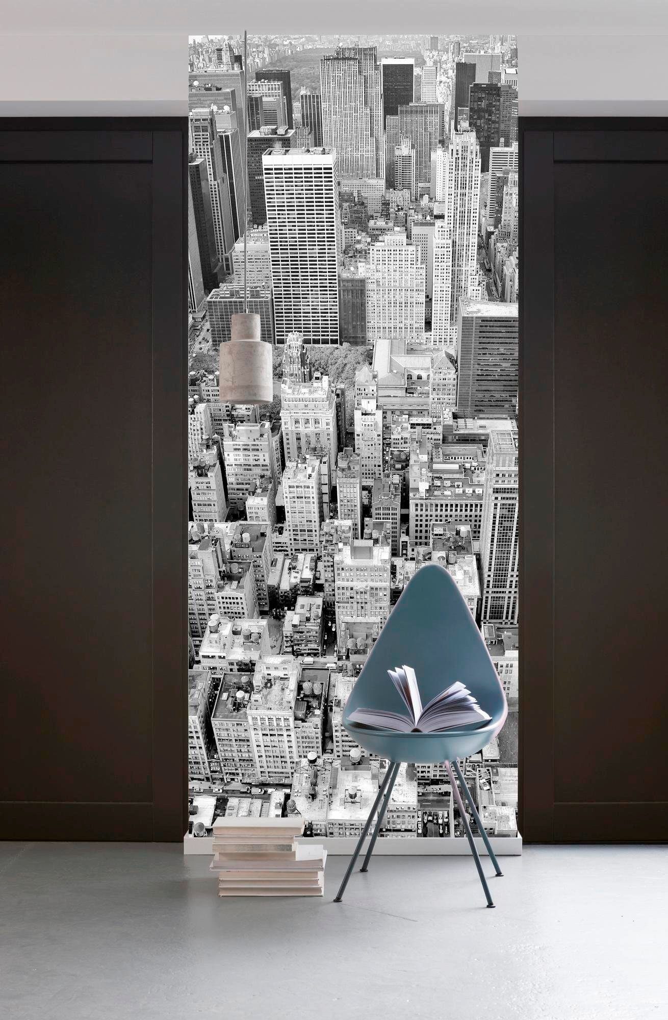 Komar Vliesbehang Digitale print vlies - Uptown - Afmeting 100 x 280 cm (1 stuk)