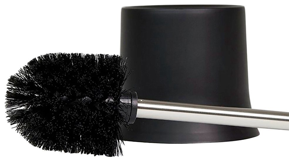 WENKO Toiletset Basic zwart (1 stuk)