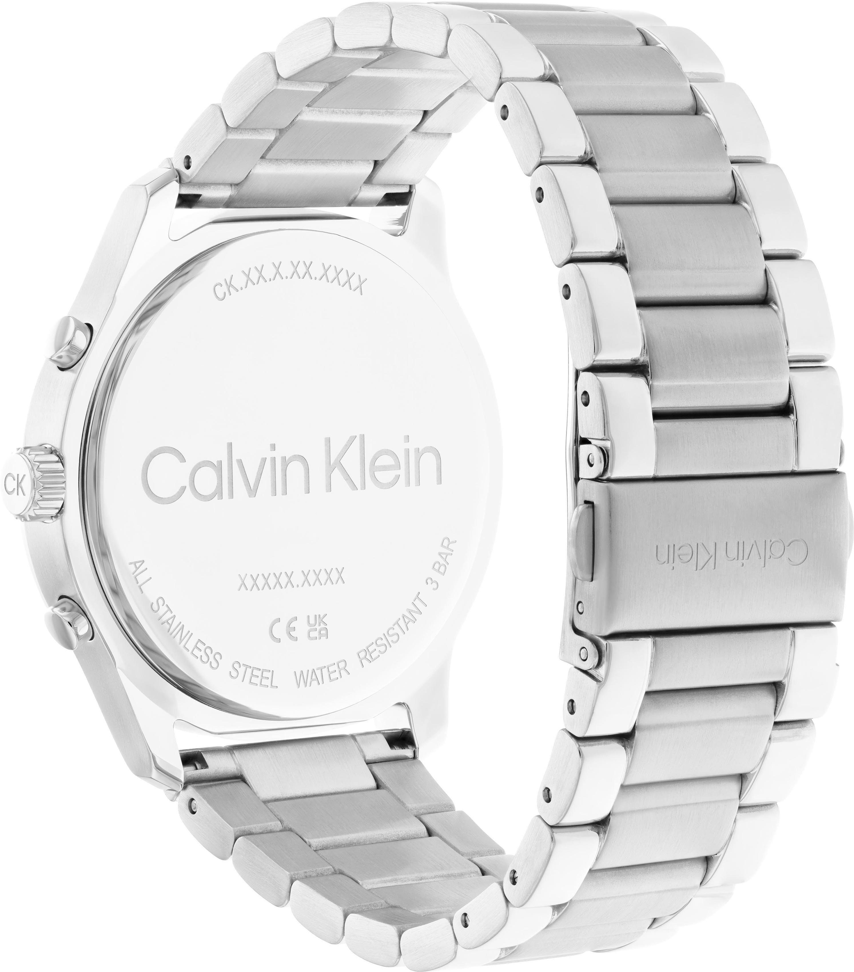 Calvin Klein Multifunctioneel horloge SPORT MULTI-FUNCTION Quartz horloge, armbandhorloge, herenhorloge, datum, roestvrijstalen band