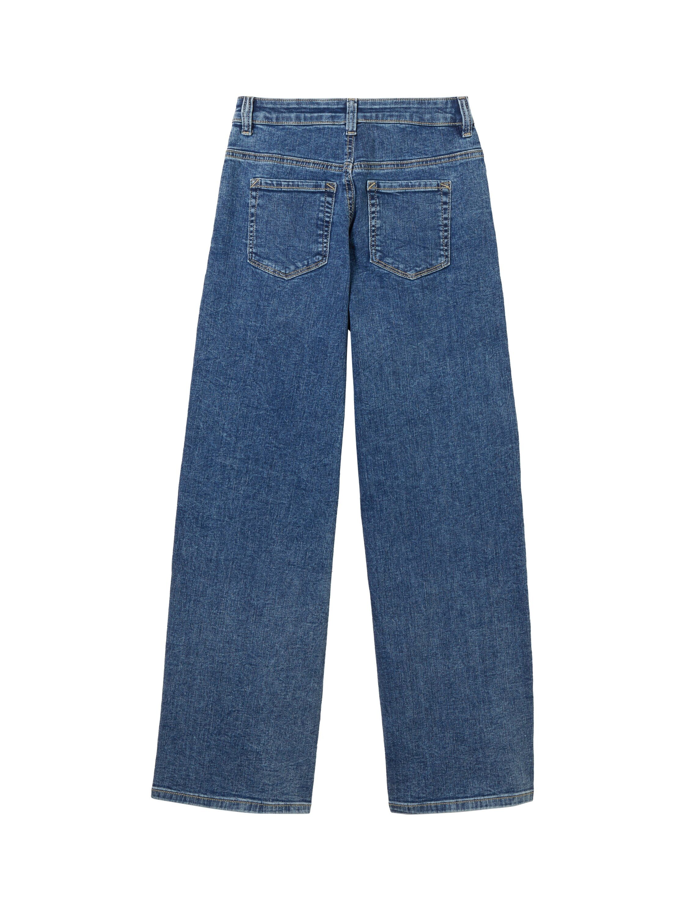 Tom Tailor Wijde jeans in klassieke 5-pocketsstijl