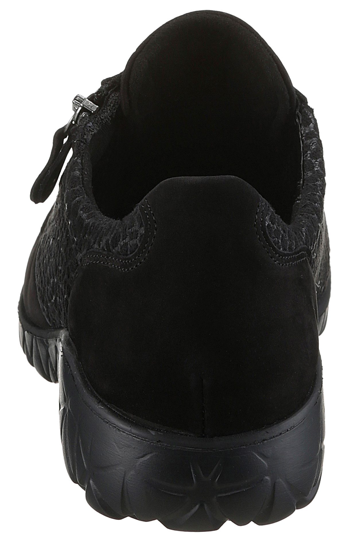 Waldläufer Veterschoenen HAVY-SOFT vrijetijdsschoen, lage schoen, comfortschoen met rits, h-wijdte