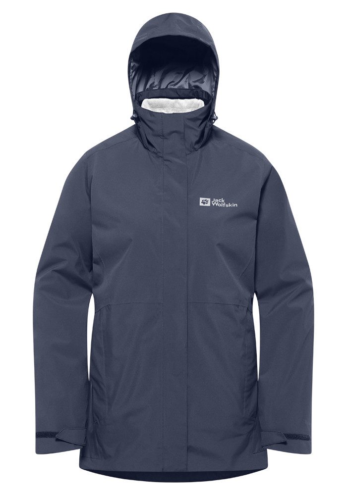 Jack Wolfskin Functioneel 3-in-1-jack ROTWAND 3IN1 JKT W